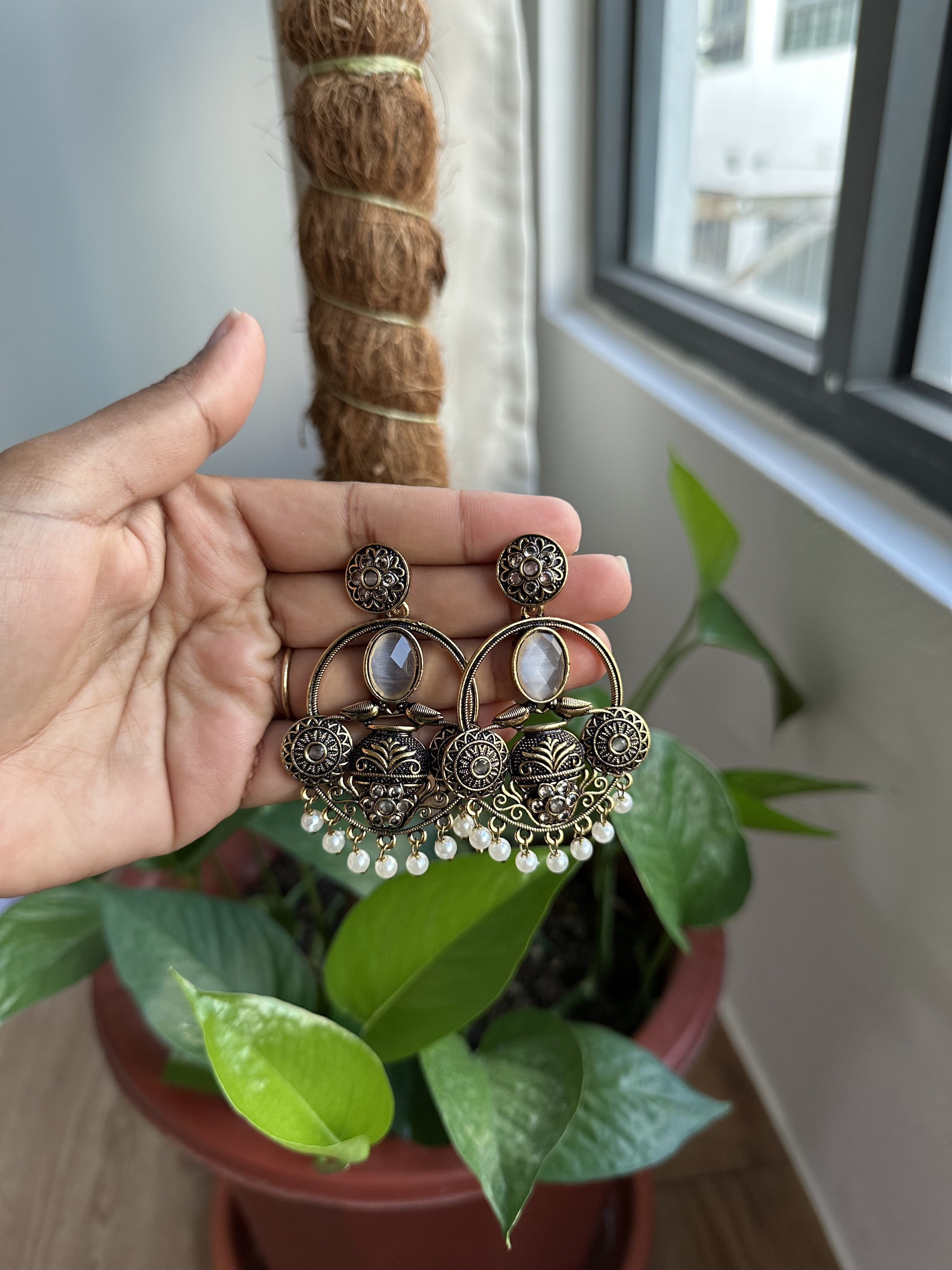 Party Wear Large Earring