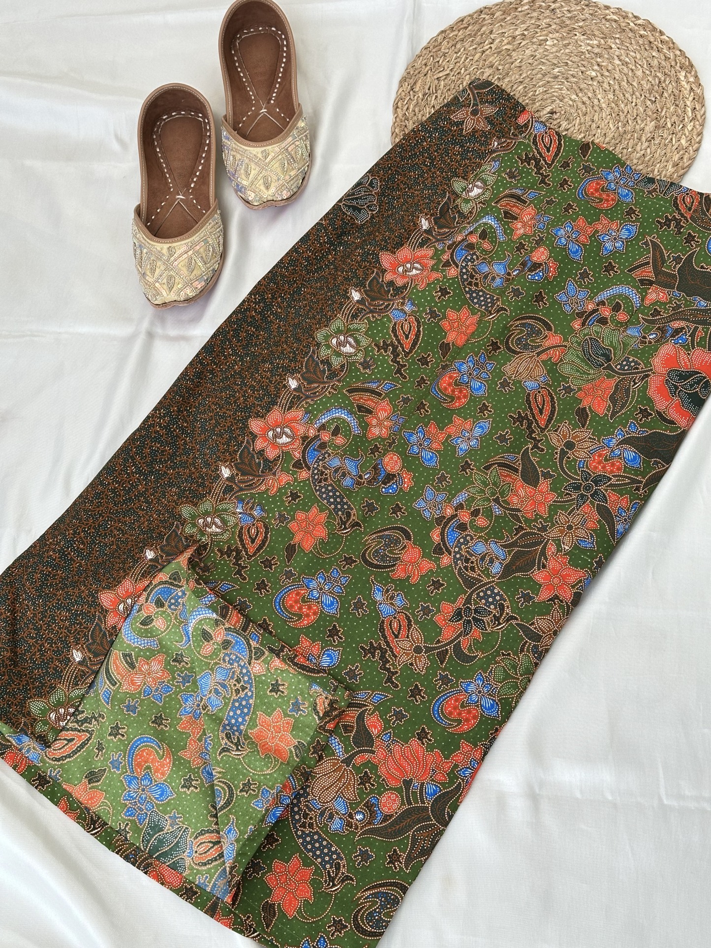 Sarong Midi Pencil Skirt (Size S)
