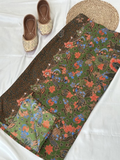 Sarong Midi Pencil Skirt (Size S)