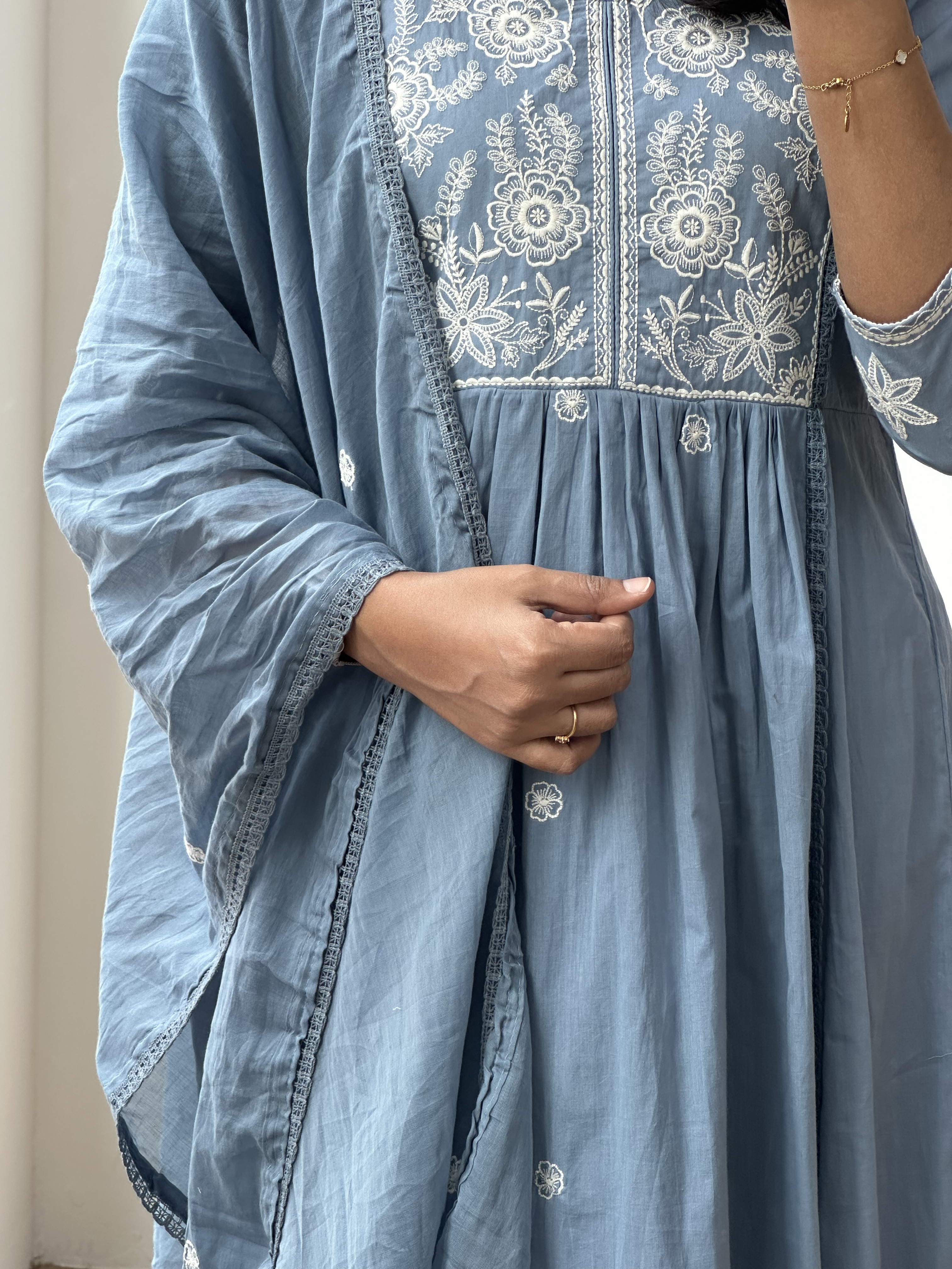 Mul Cotton Kurta Set