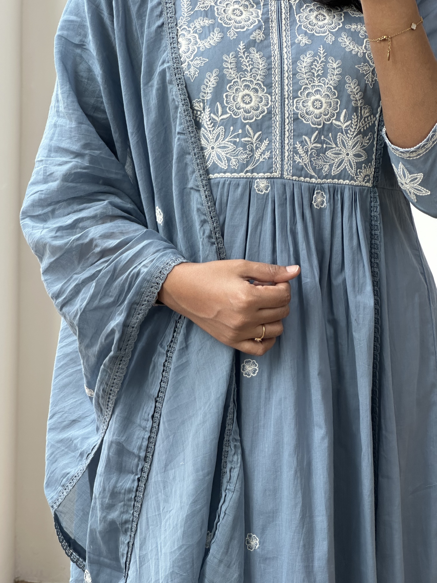 Mul Cotton Kurta Set