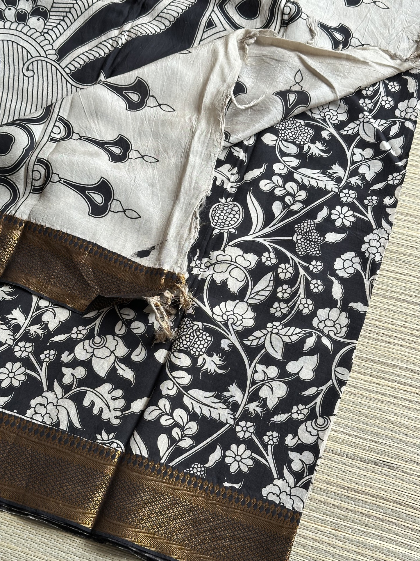 Mangalagiri Silk with Kalamkari (8)