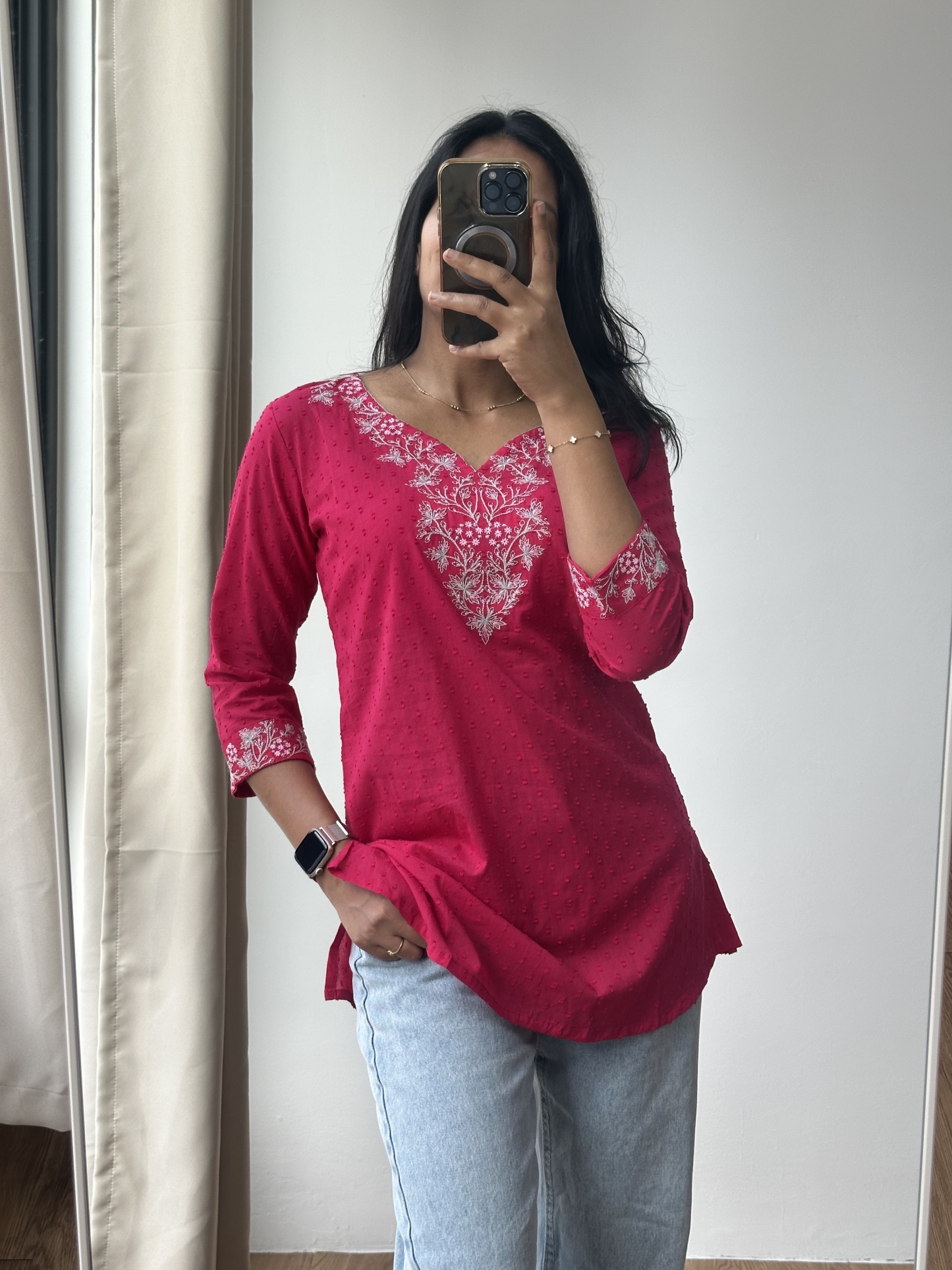Cotton Embroidered Tunic