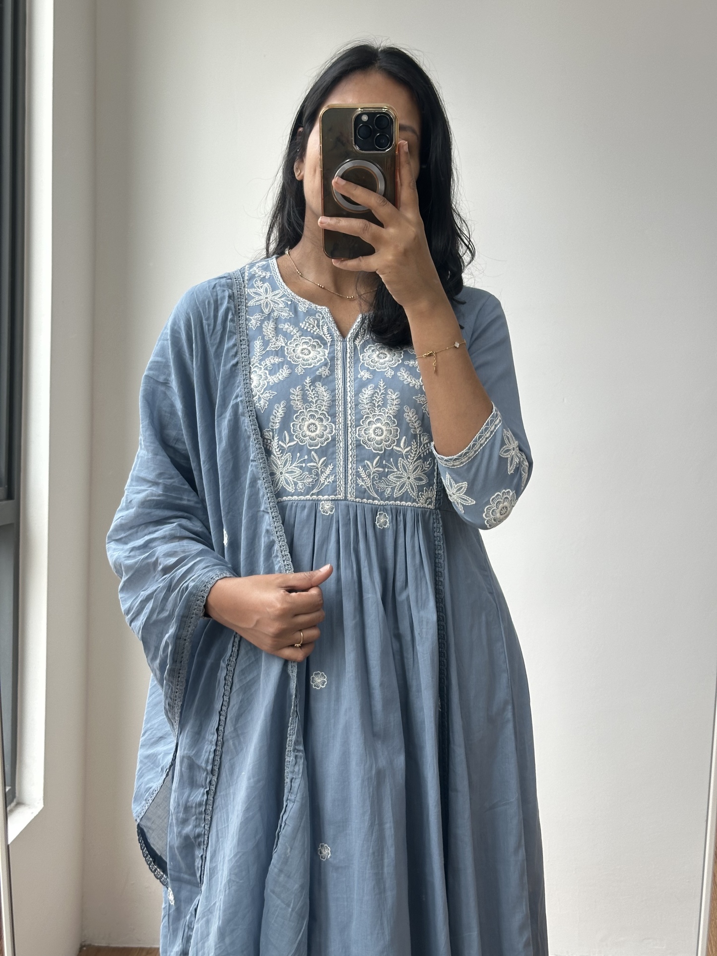 Mul Cotton Kurta Set