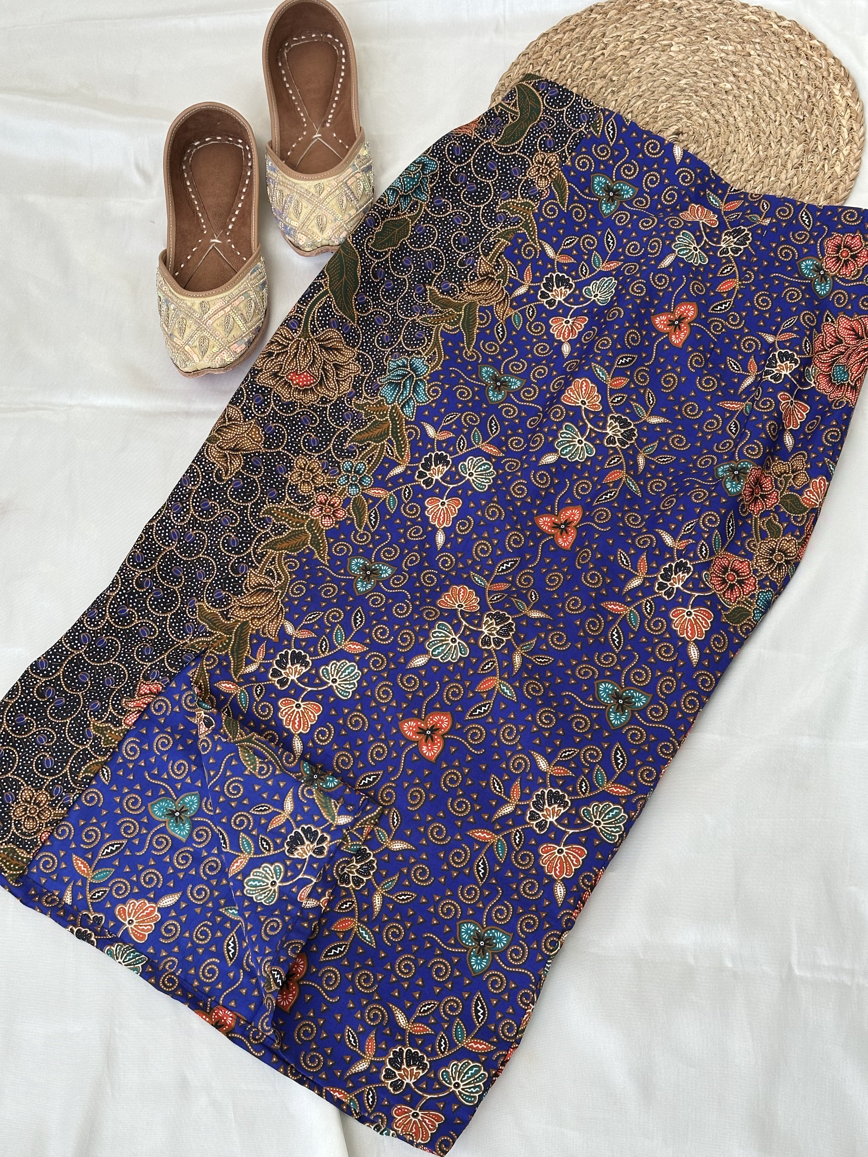 Sarong Midi Pencil Skirt (Size S)