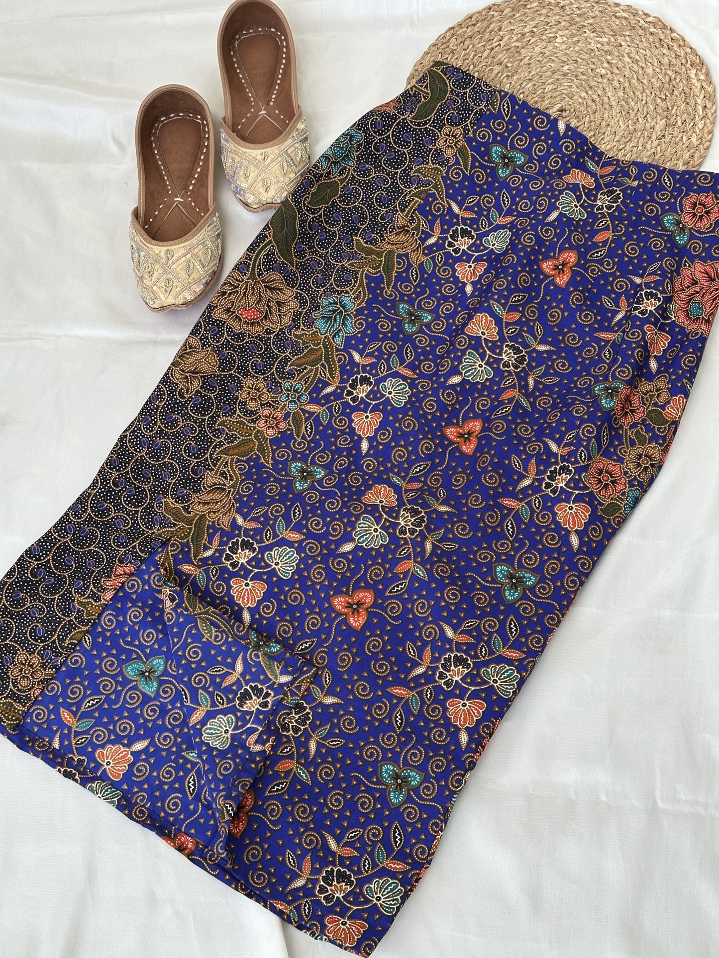 Sarong Midi Pencil Skirt (Size S)
