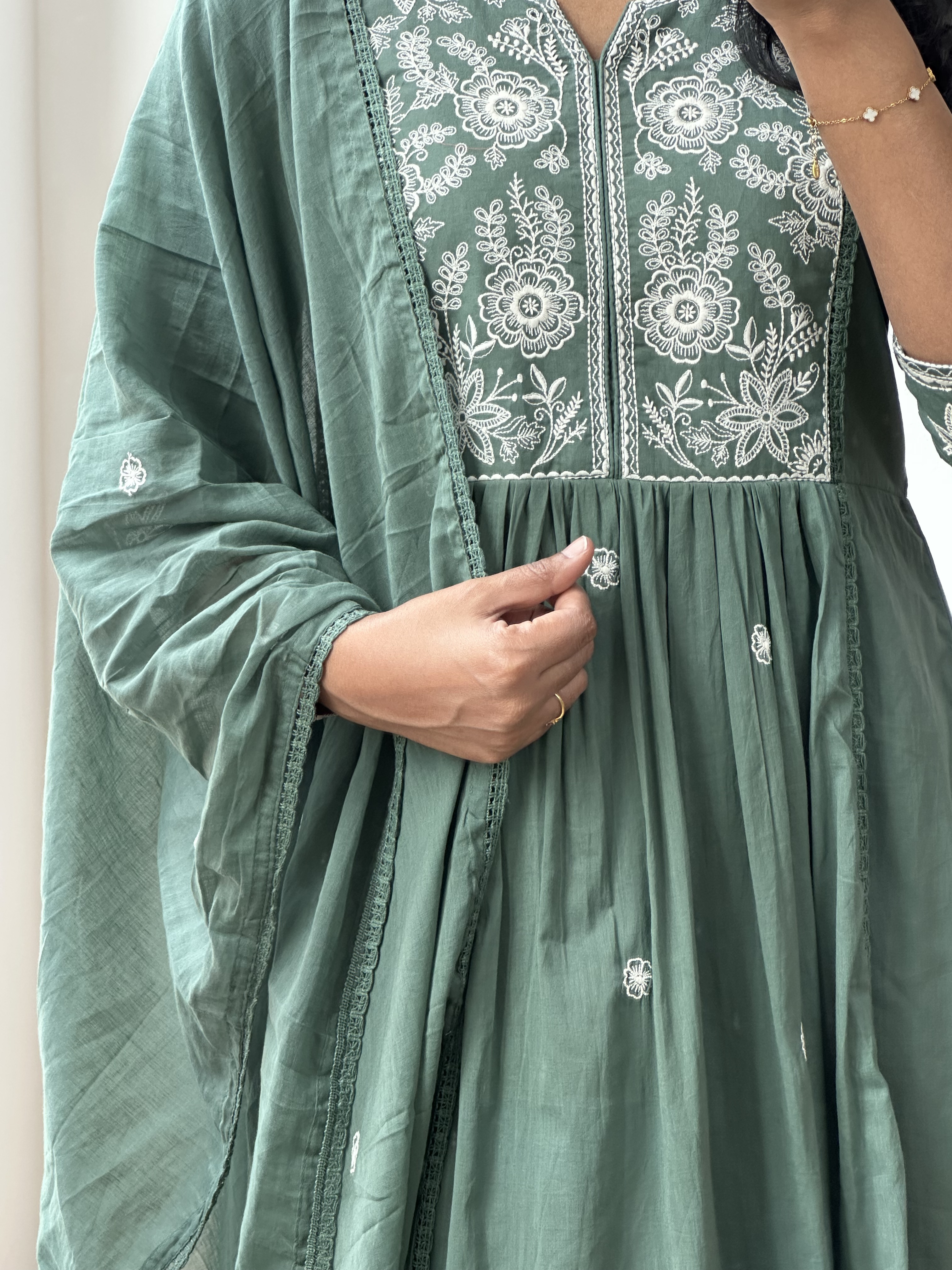 Mul Cotton Kurta Set