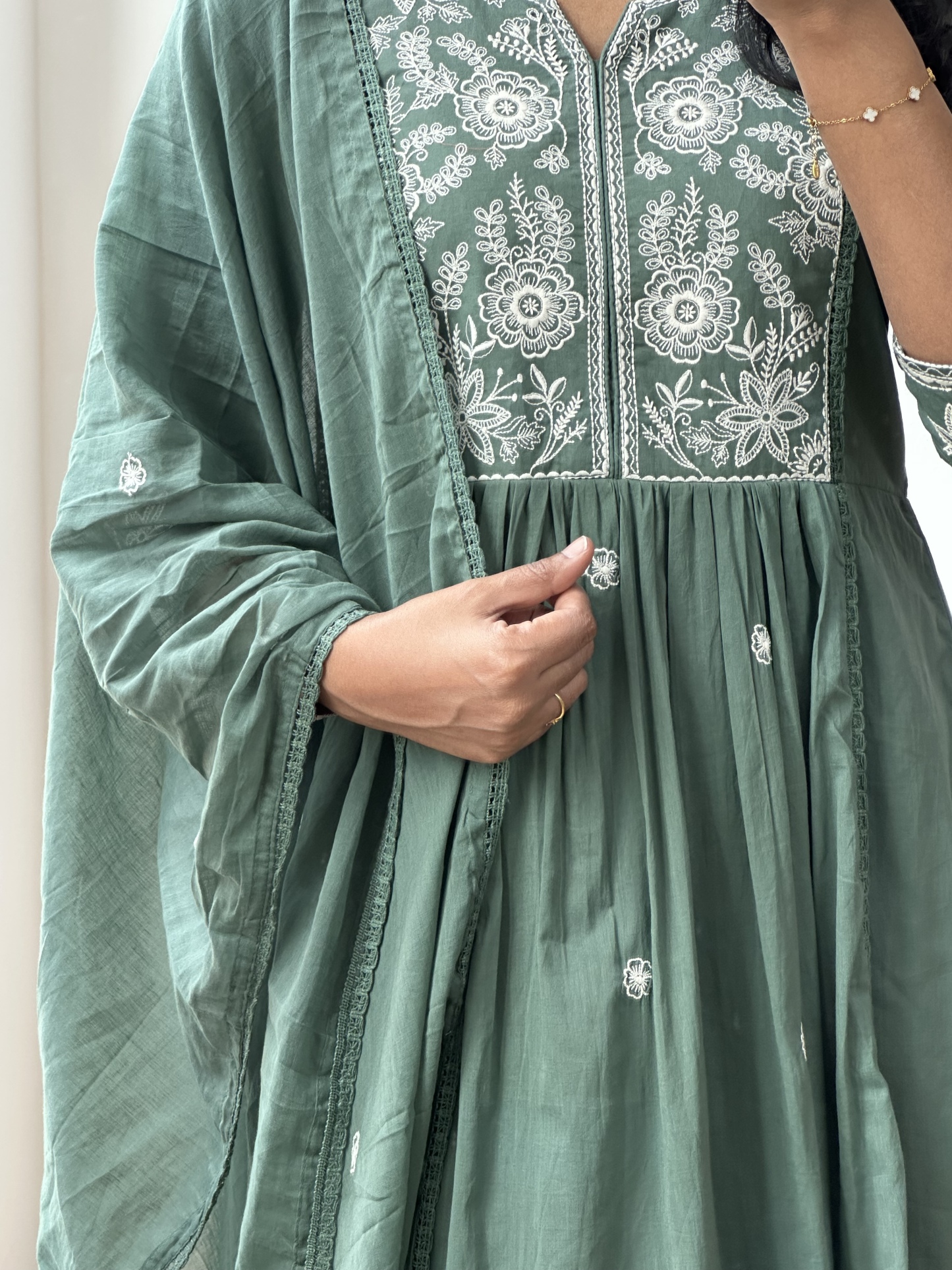 Mul Cotton Kurta Set