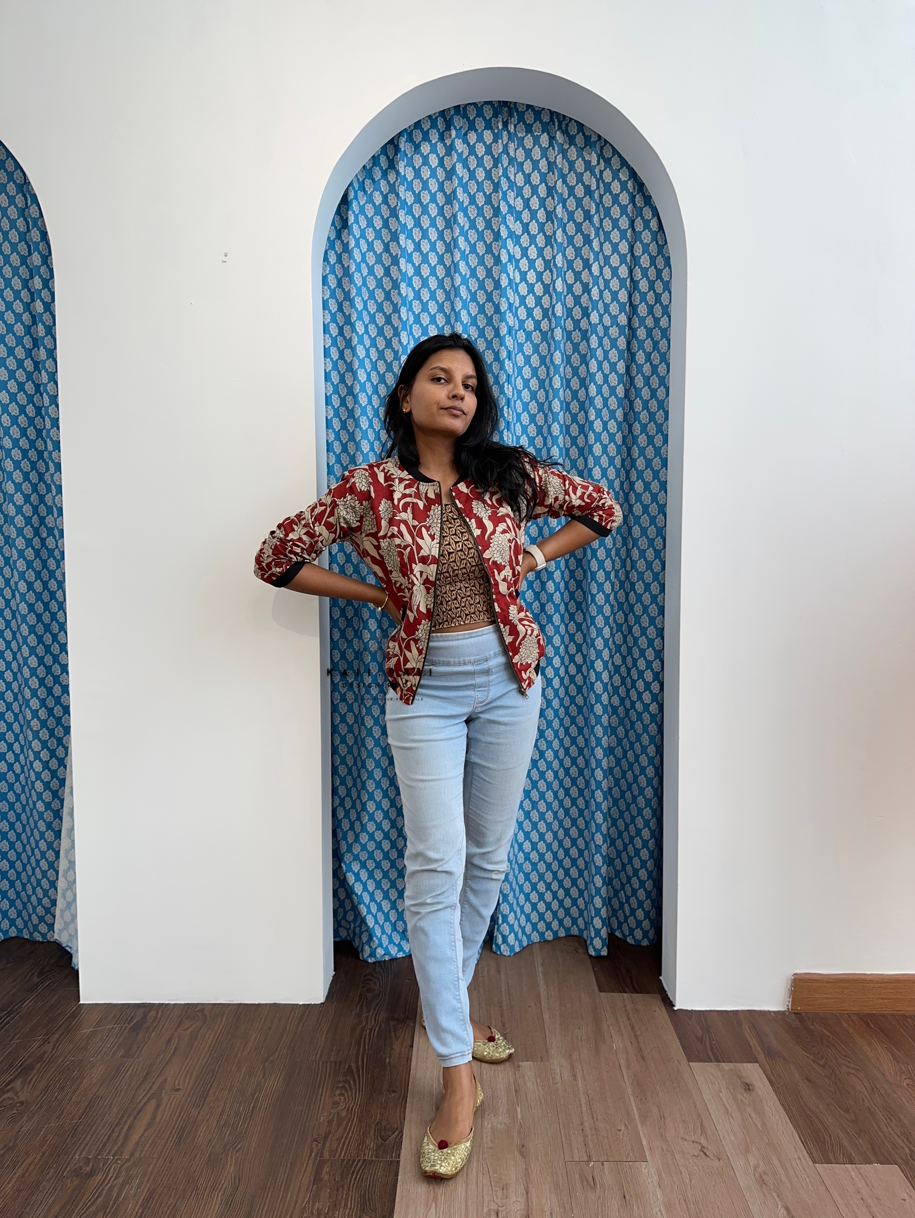 Indowestern Bomber Jacket
