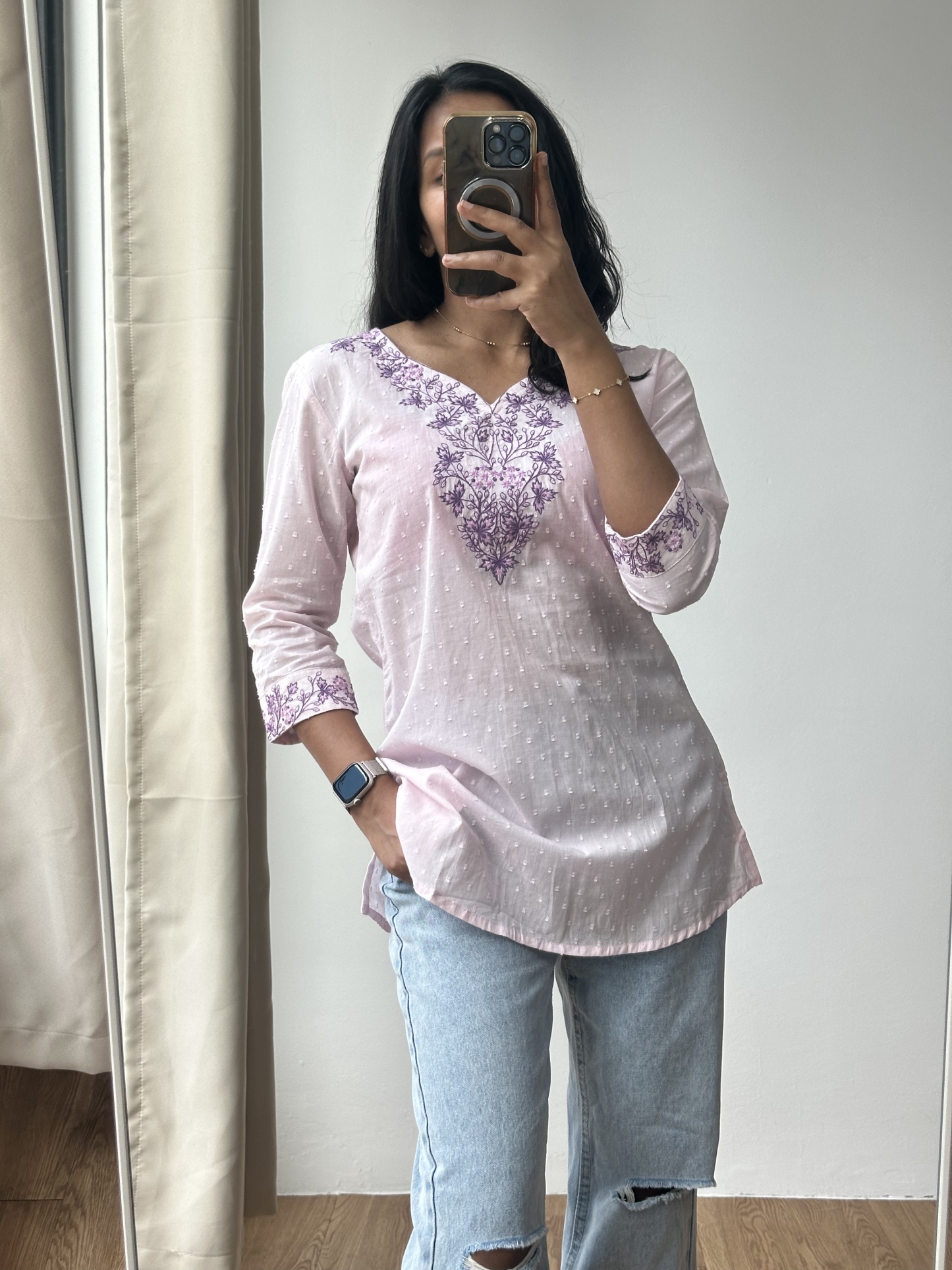 Cotton Embroidered Tunic