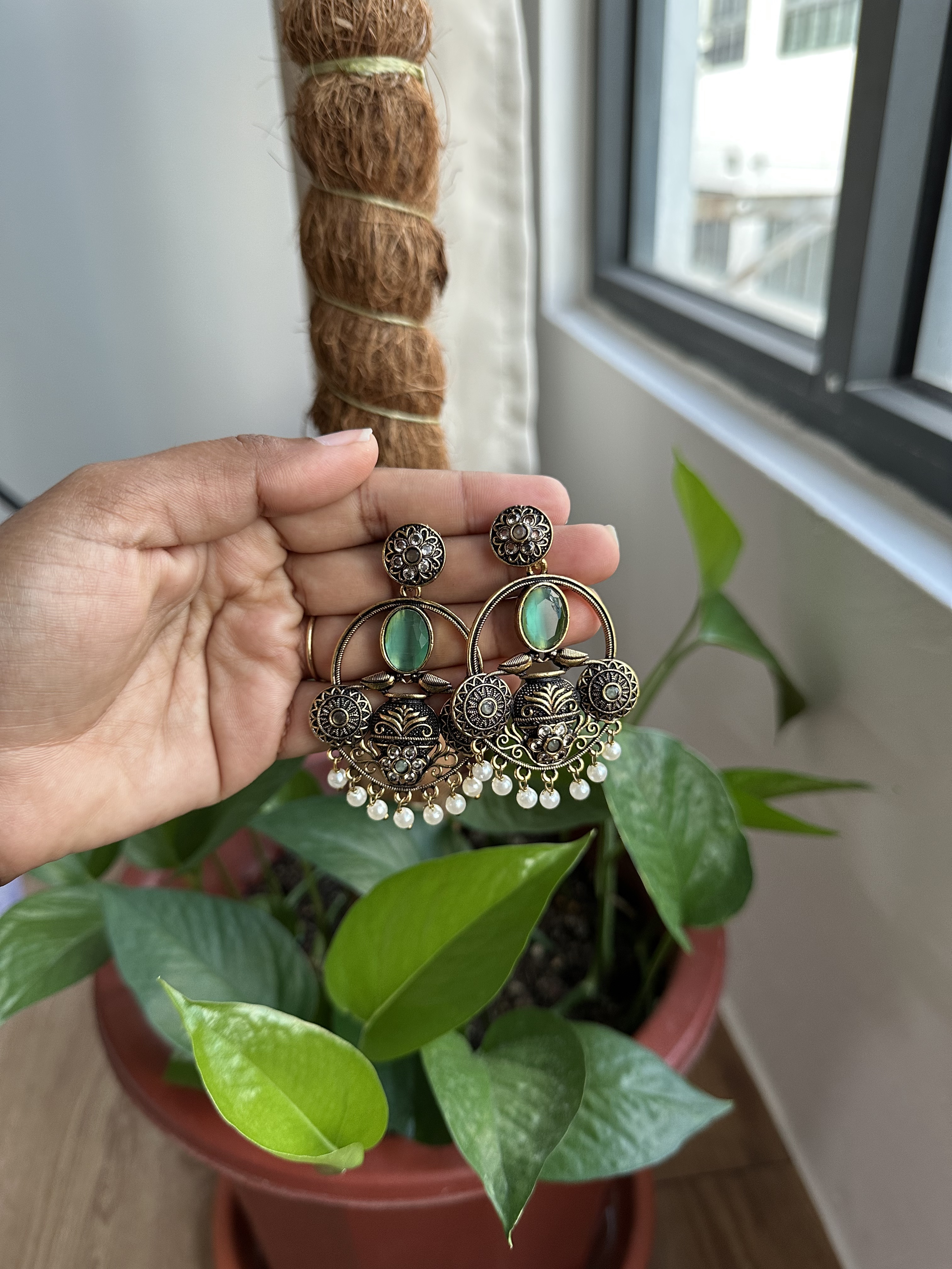 Party Wear Large Earring