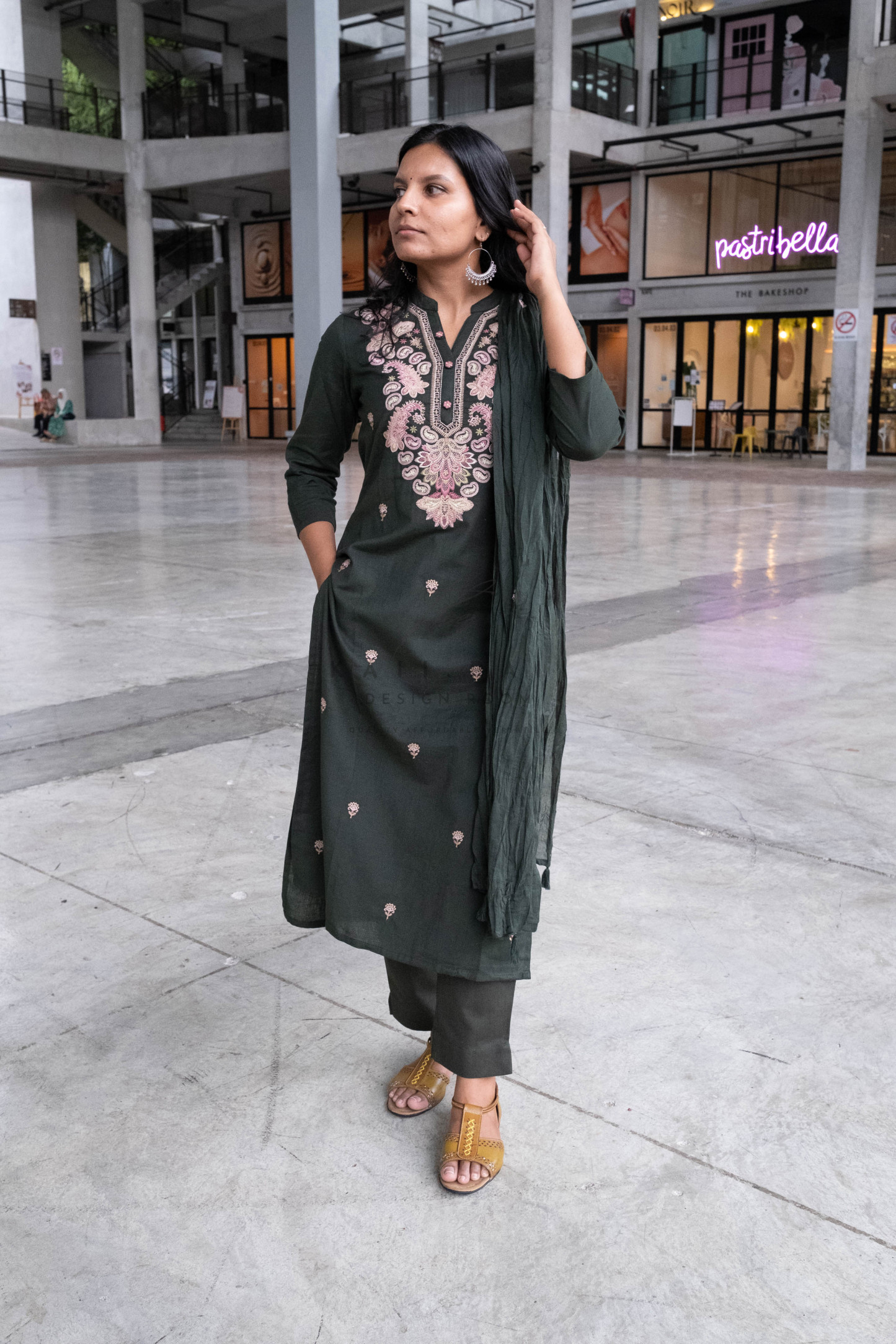 Heavy Embroidery Kurta Set