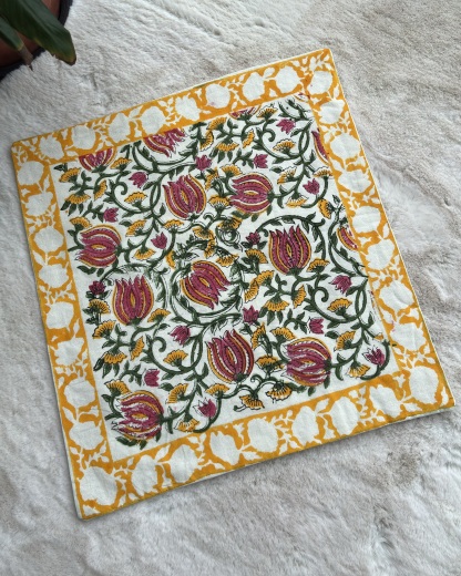 Handblock Cushion Cover