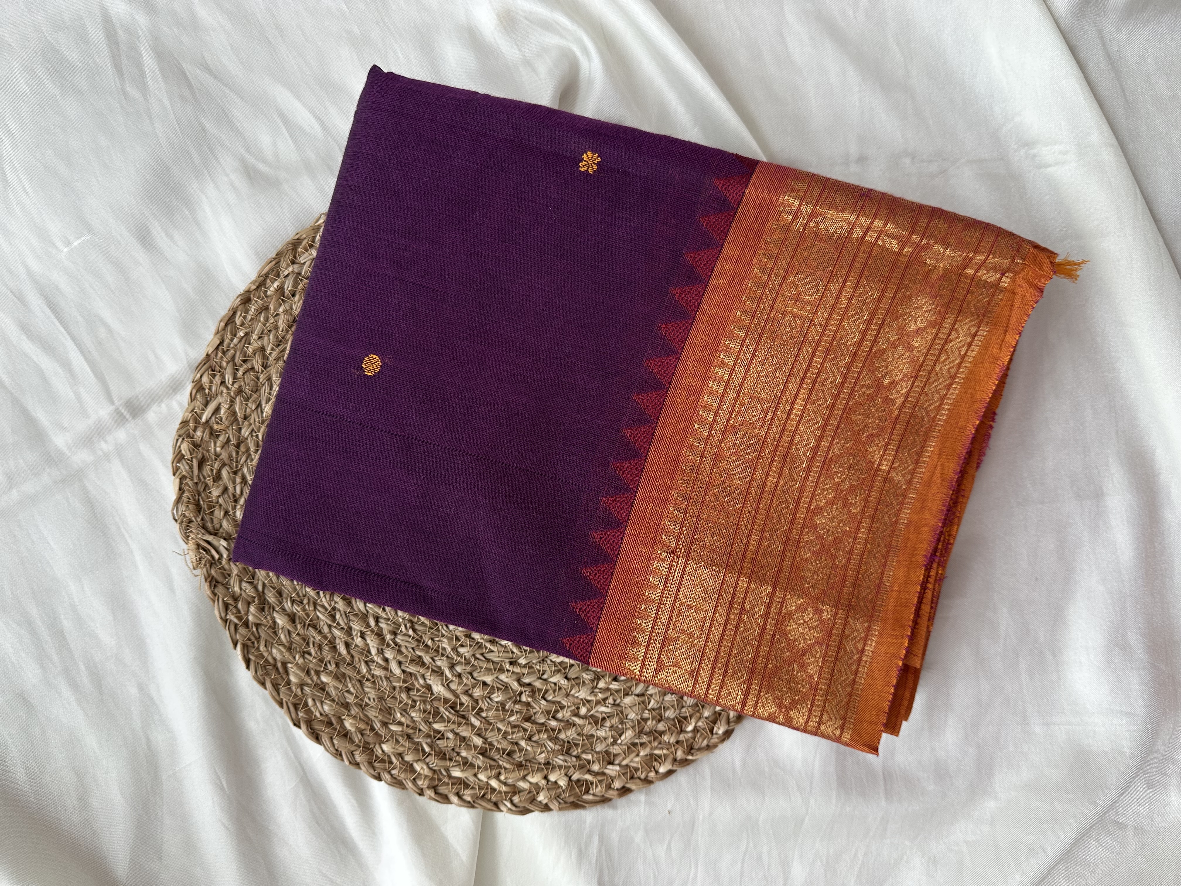 Kanchi Cotton Saree
