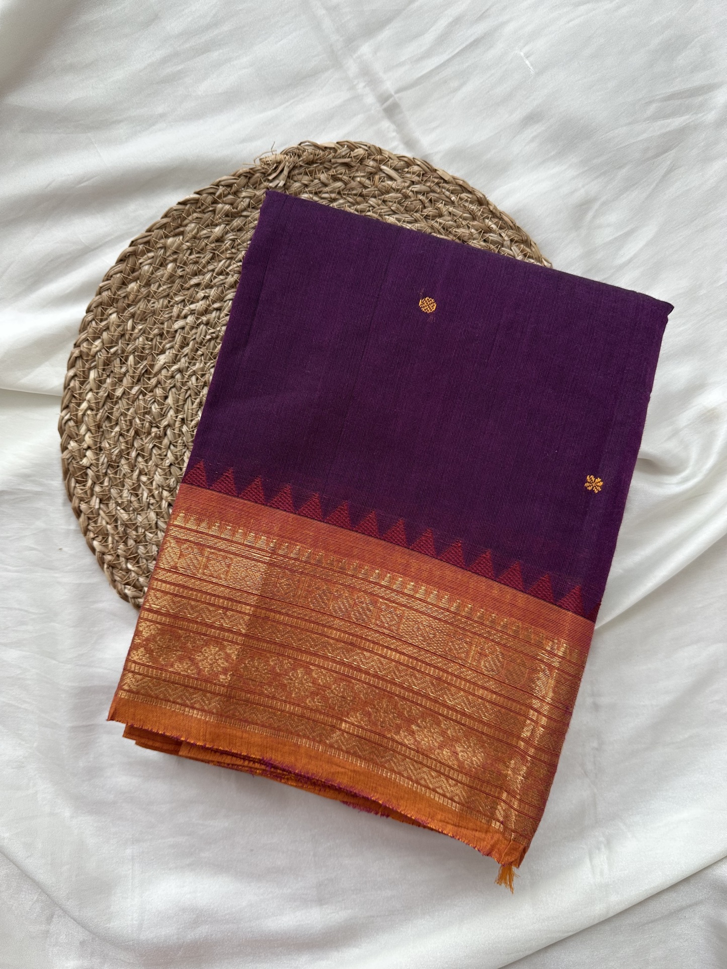 Kanchi Cotton Saree