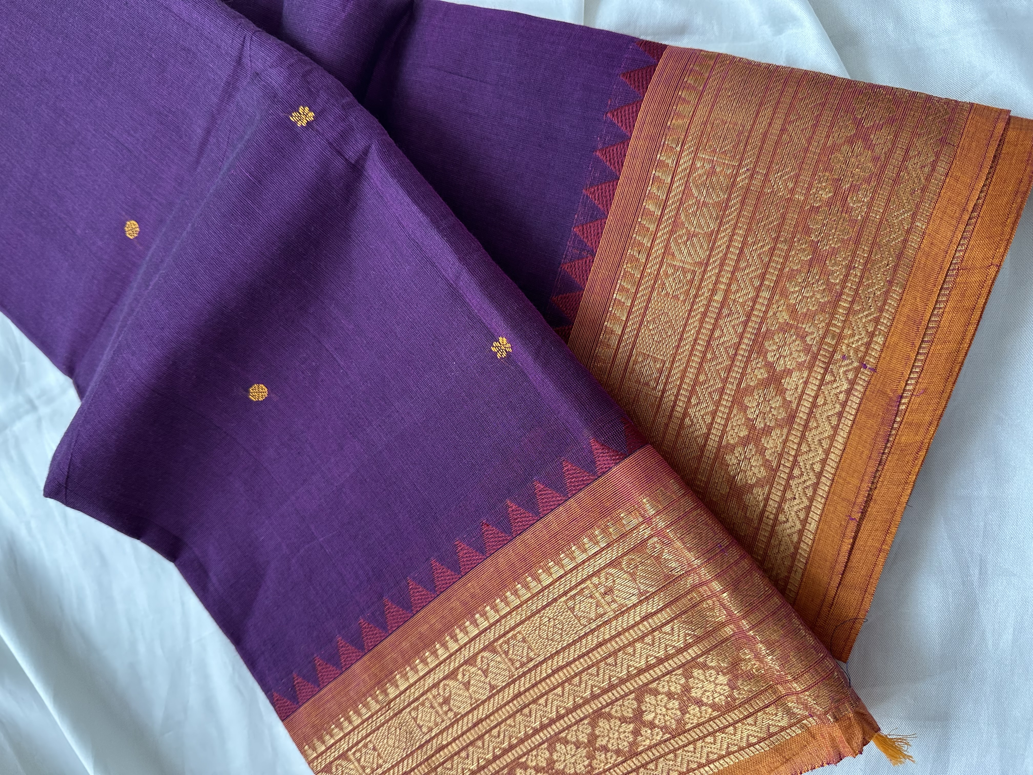 Kanchi Cotton Saree