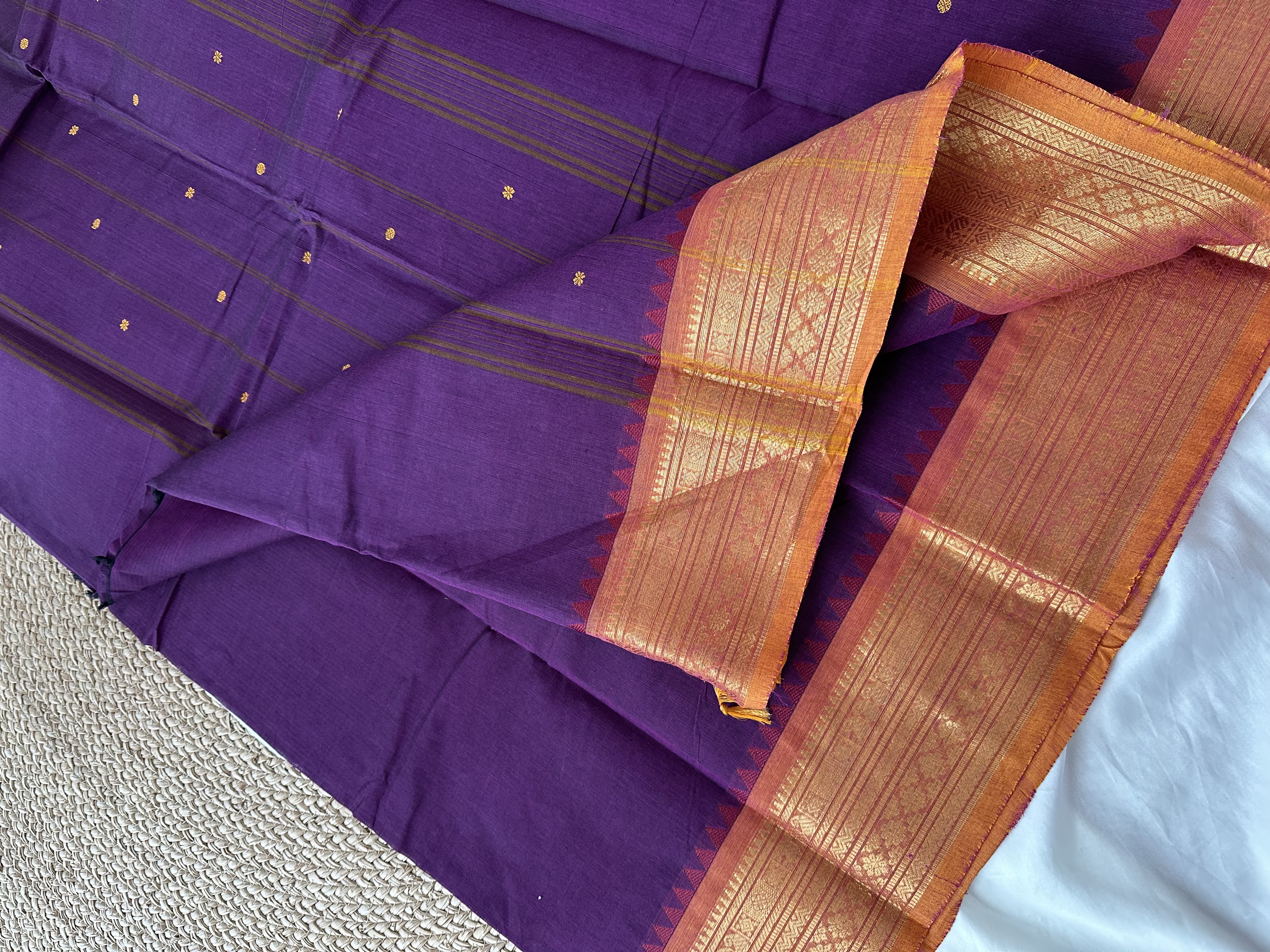 Kanchi Cotton Saree