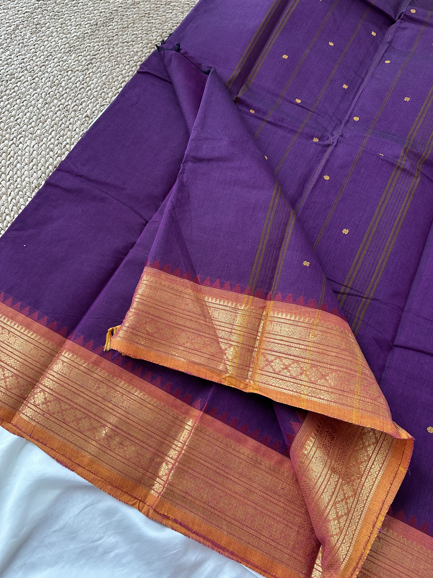 Kanchi Cotton Saree