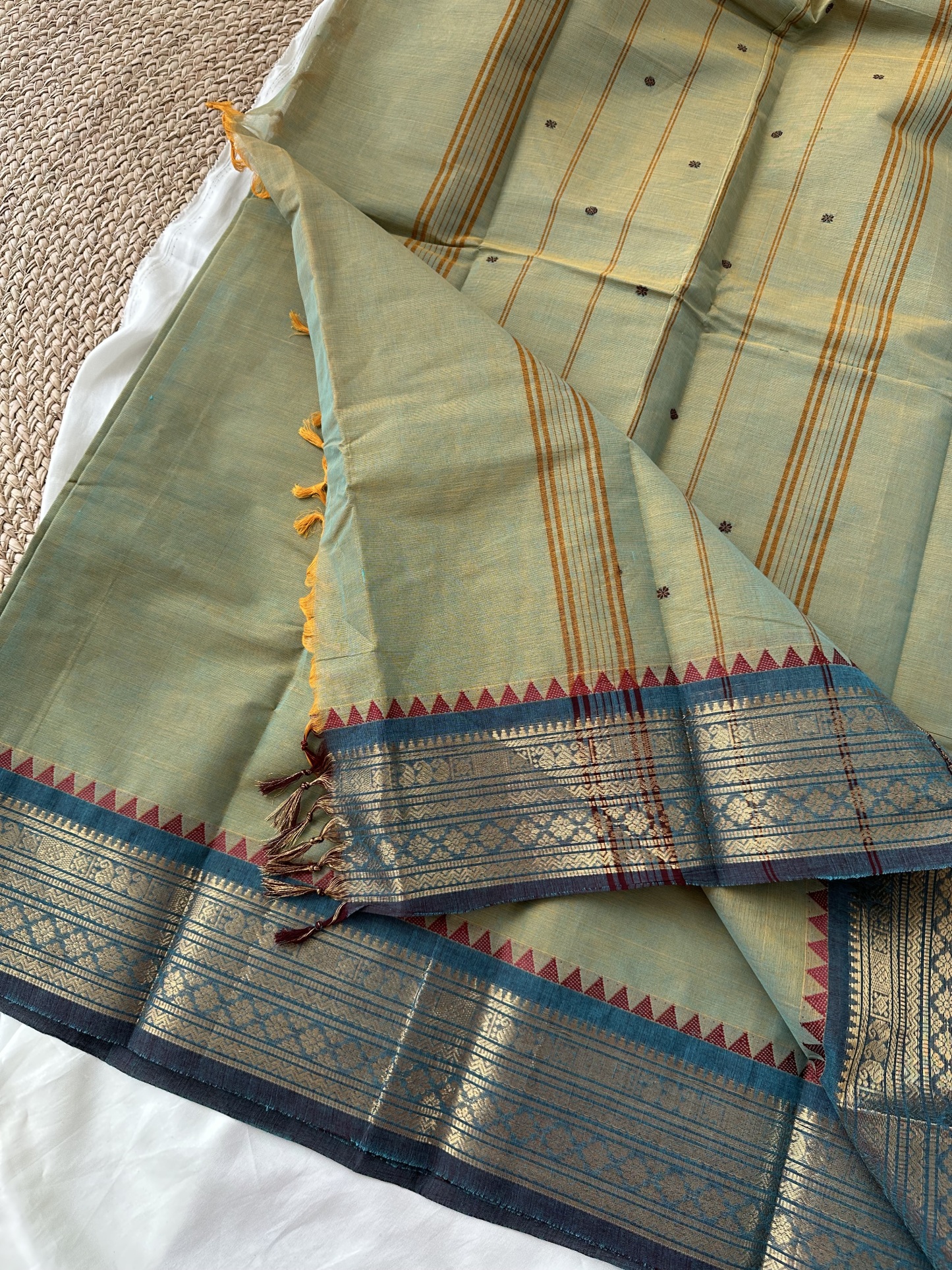 Kanchi Cotton Saree