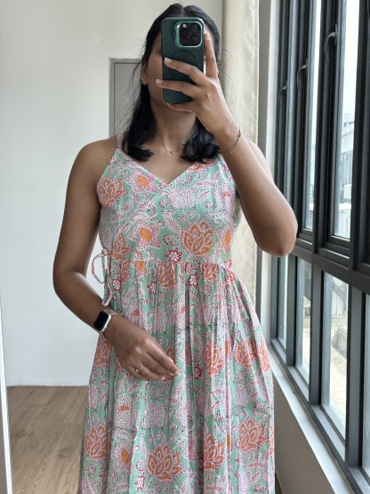 Cotton Strap Dress