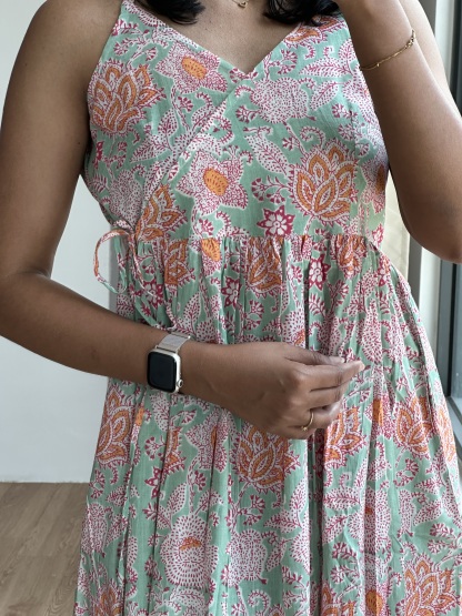 Cotton Strap Dress