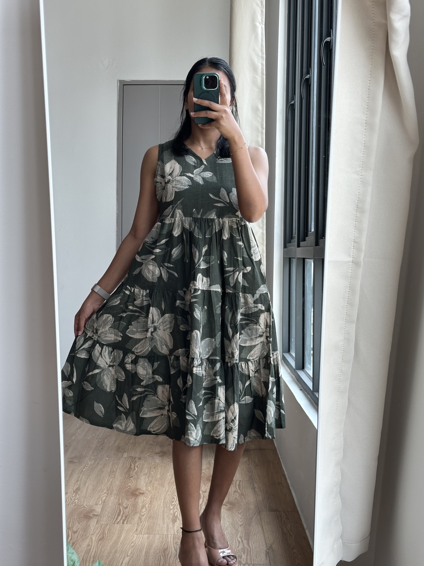 Cotton Layered Dress