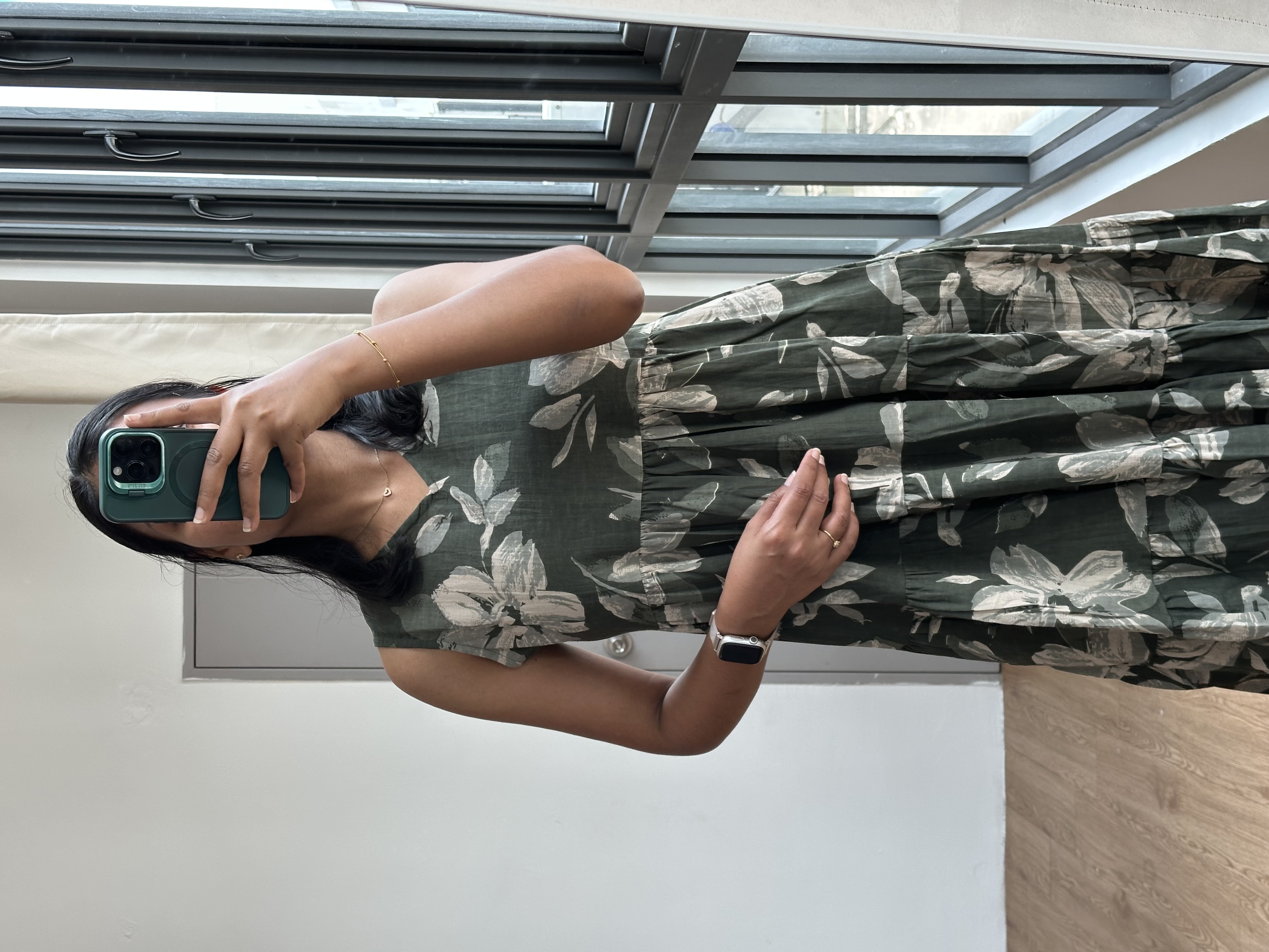 Cotton Layered Dress