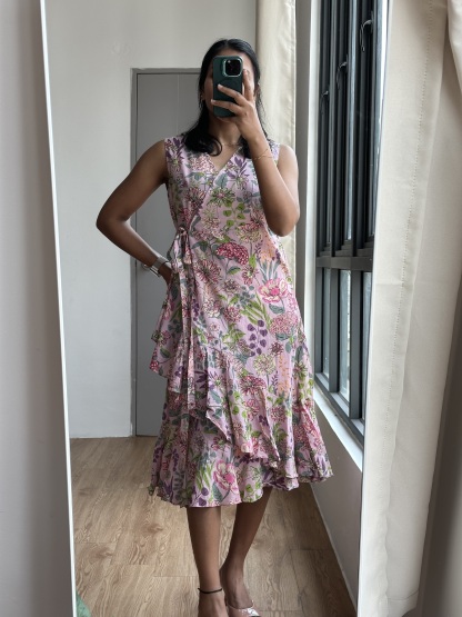 Cotton Frill Dress