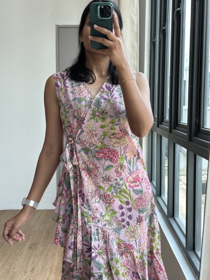 Cotton Frill Dress