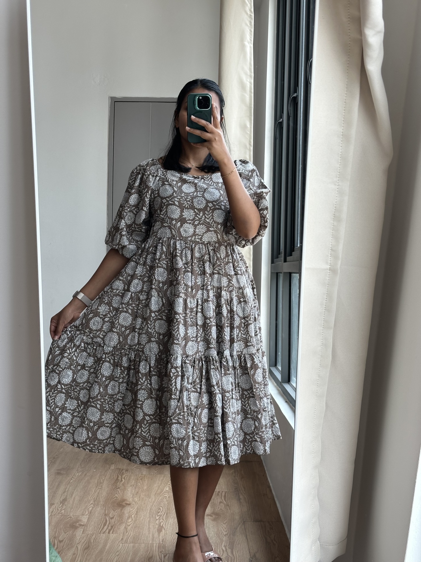 Cotton Layered Dress