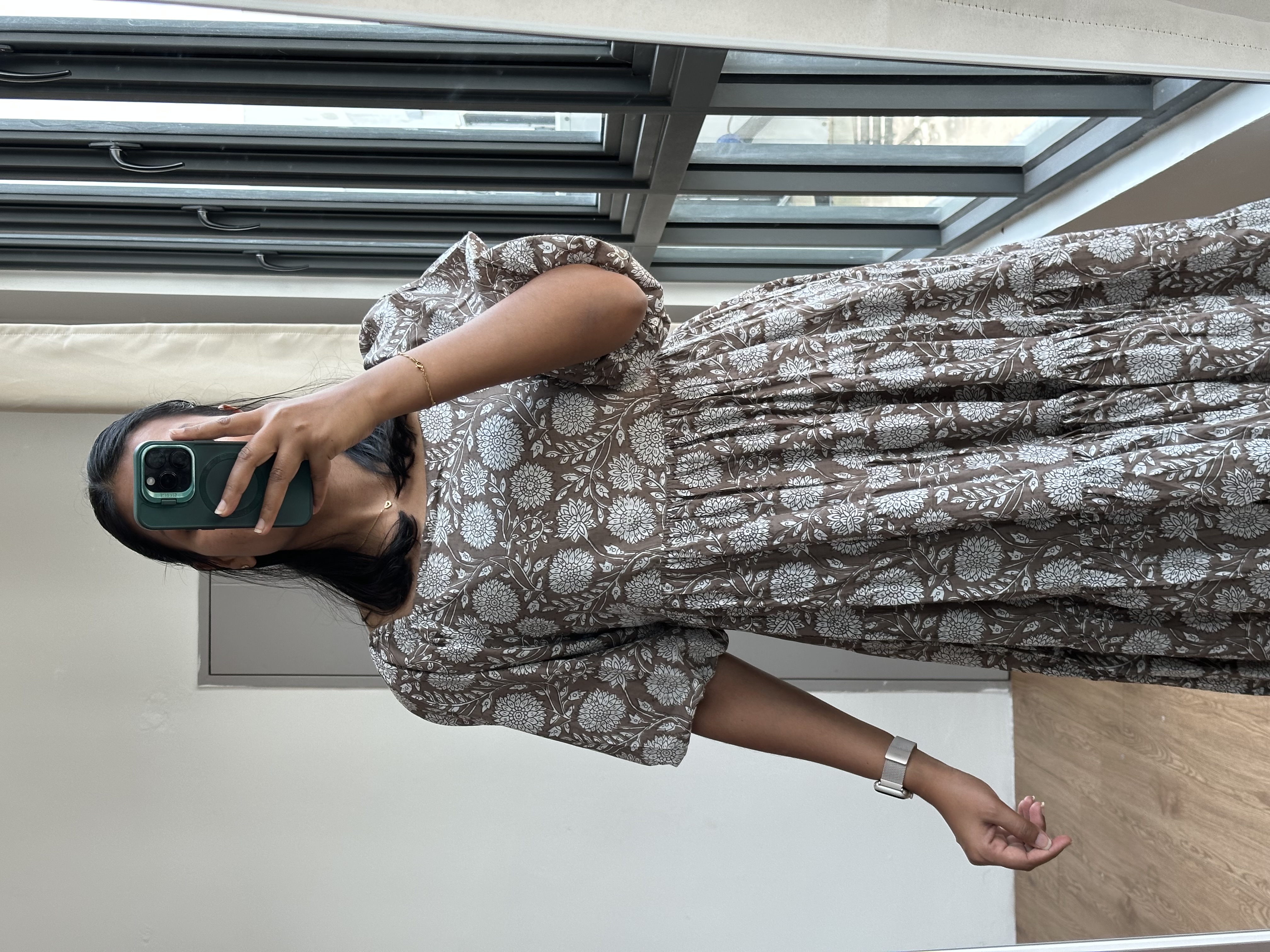 Cotton Layered Dress