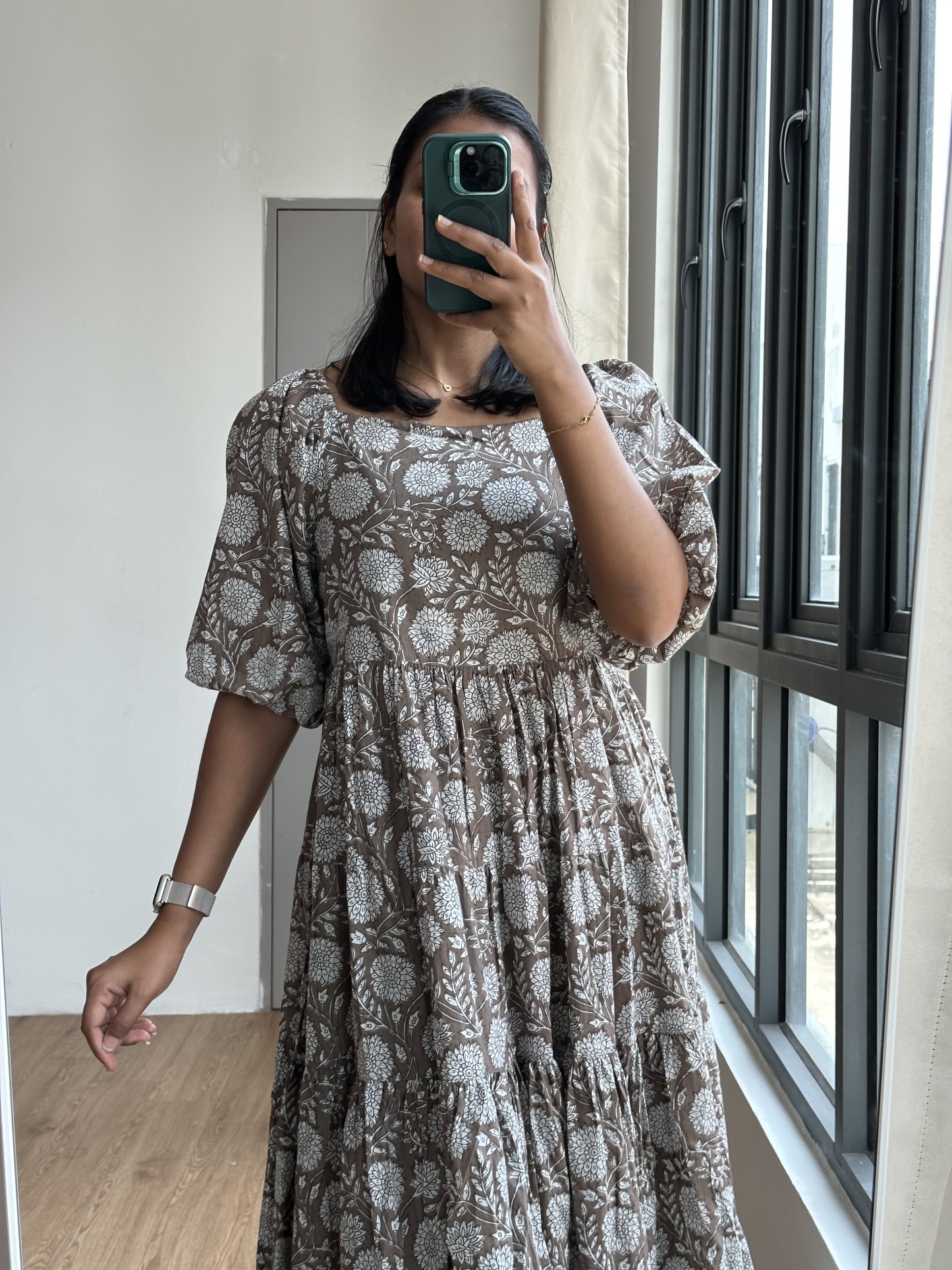 Cotton Layered Dress