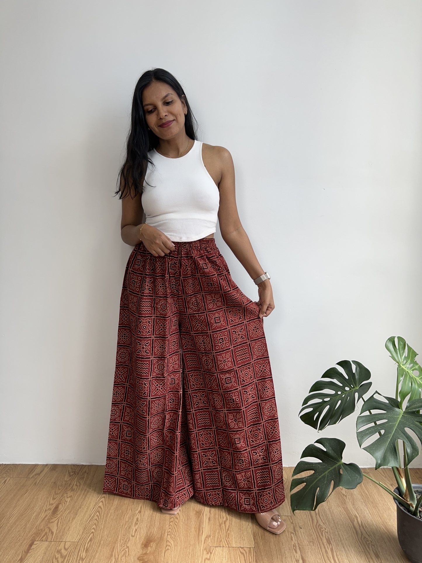 Flex Cotton Palazzo