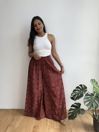 Flex Cotton Palazzo