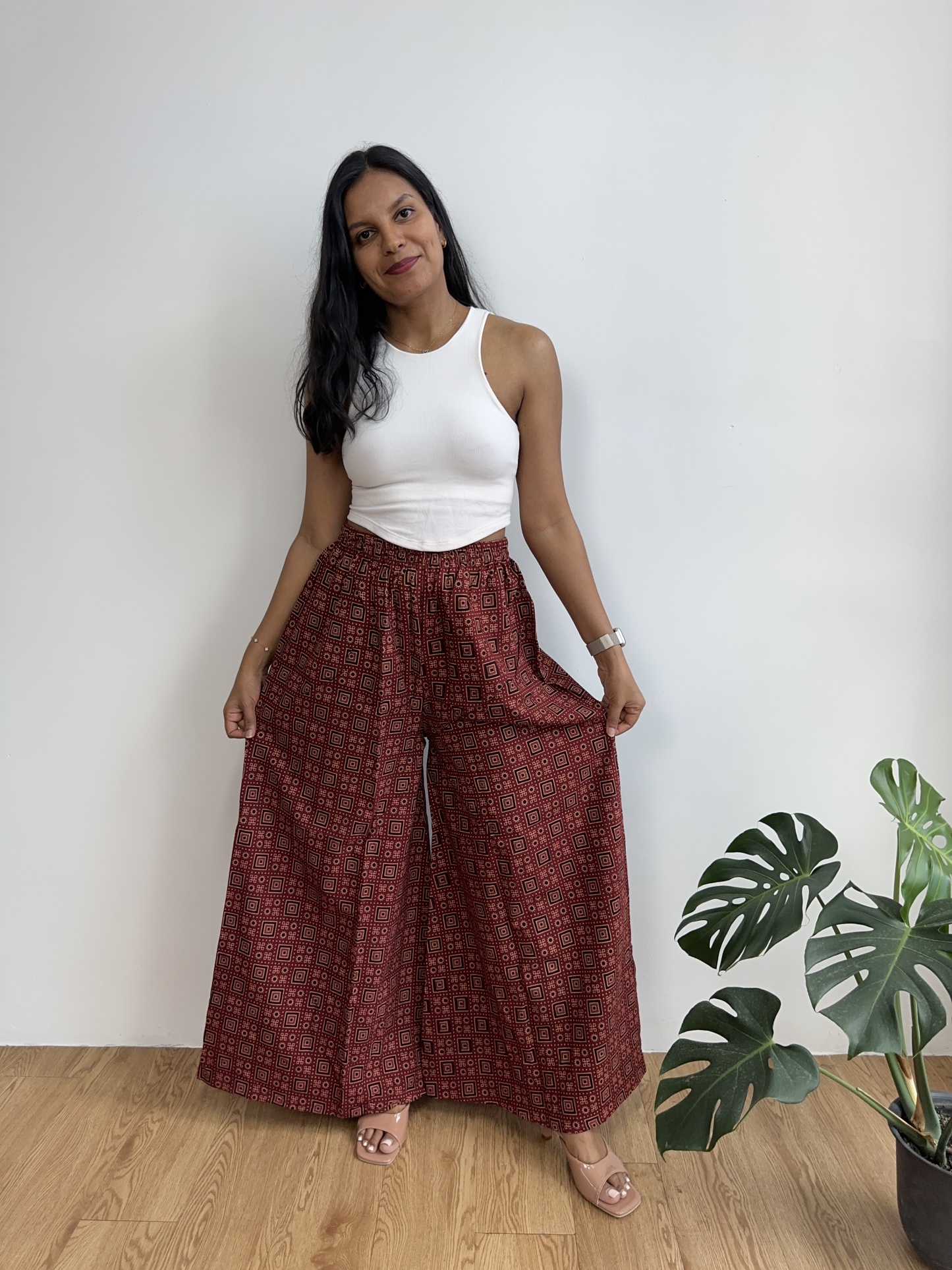 Flex Cotton Palazzo
