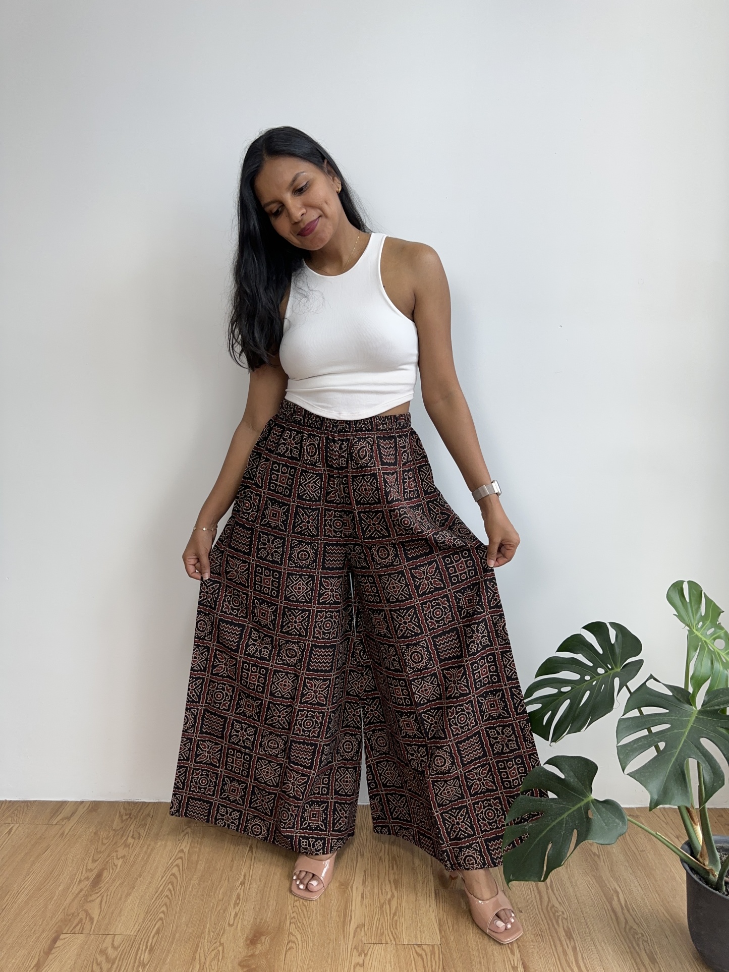 Flex Cotton Palazzo