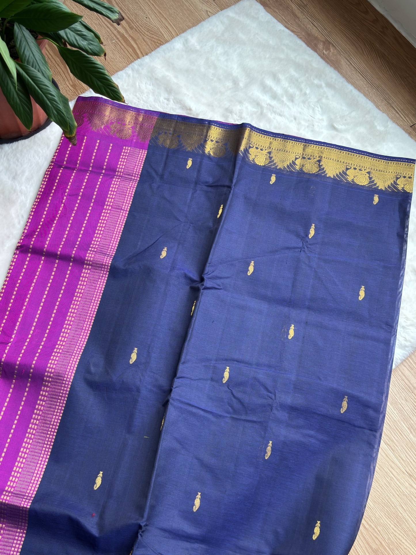 Handloom Kanchi Silk Cotton