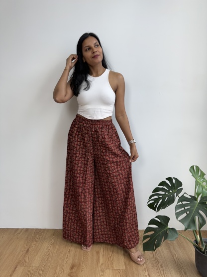 Flex Cotton Palazzo