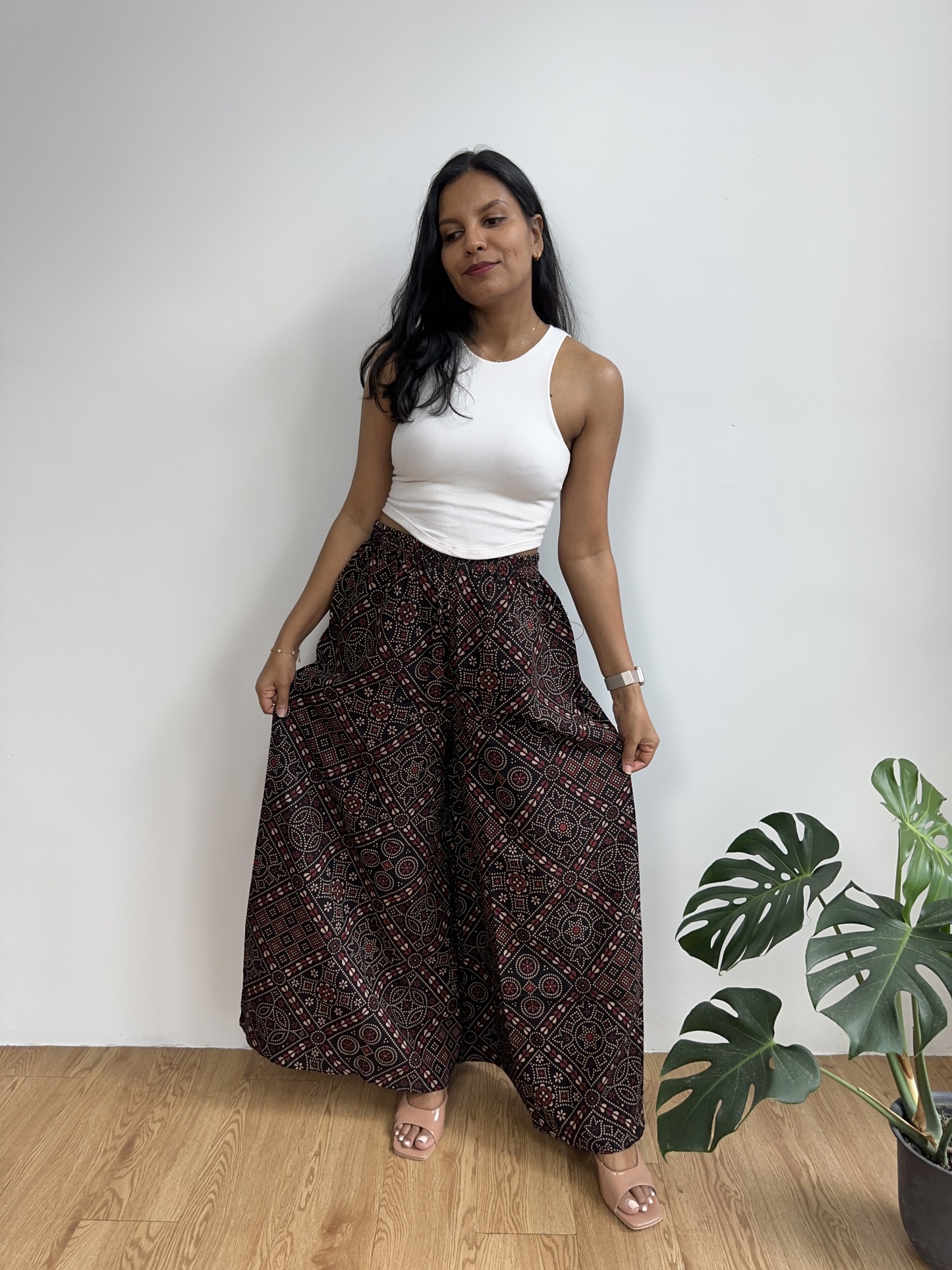 Flex Cotton Palazzo