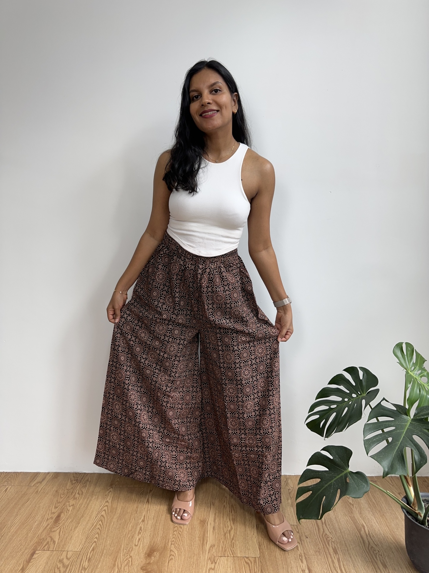 Flex Cotton Palazzo