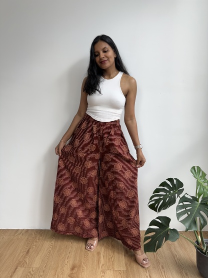 Flex Cotton Palazzo
