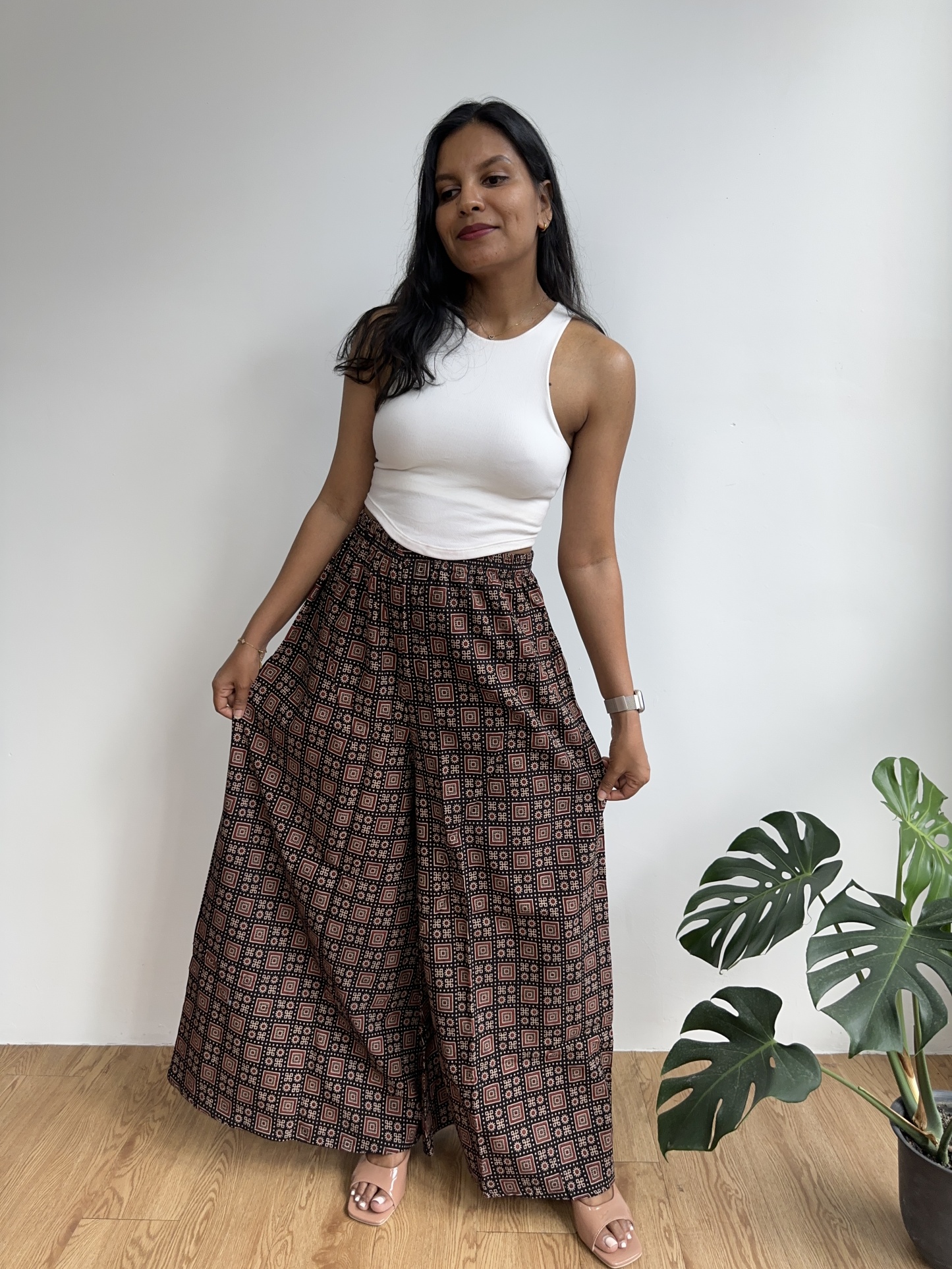 Flex Cotton Palazzo