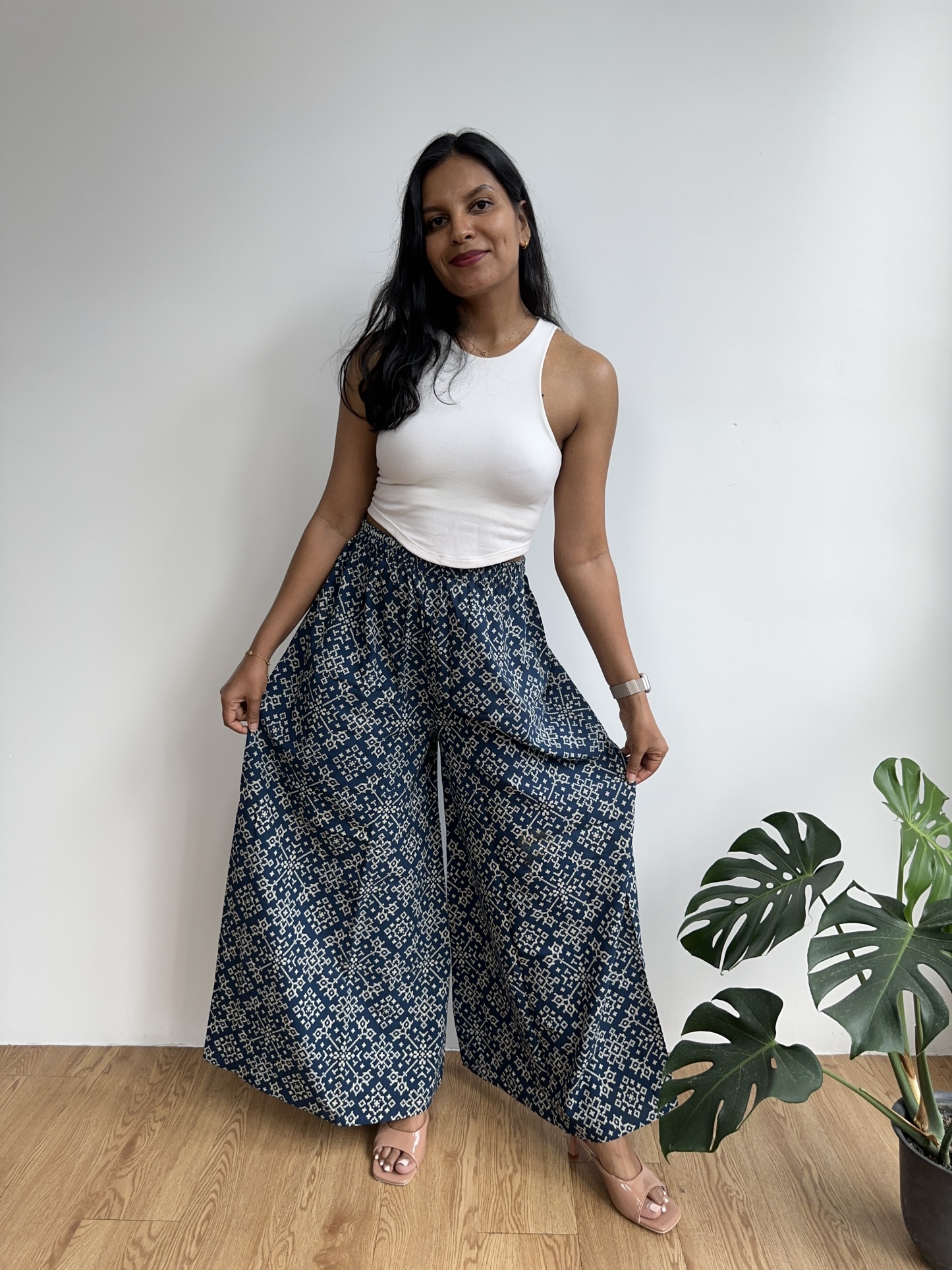 Flex Cotton Palazzo