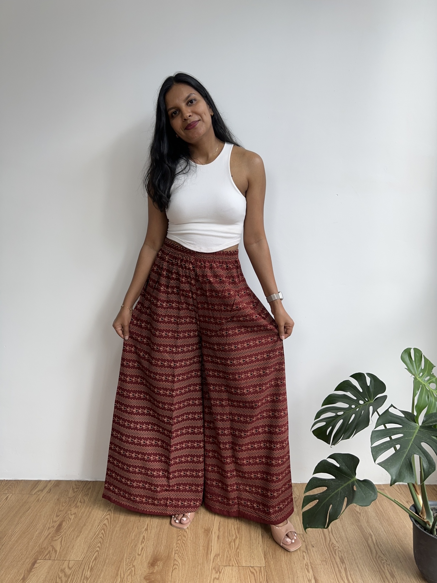 Flex Cotton Palazzo