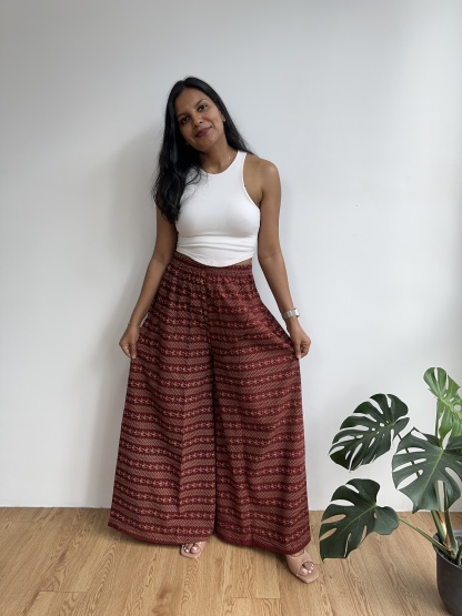 Flex Cotton Palazzo