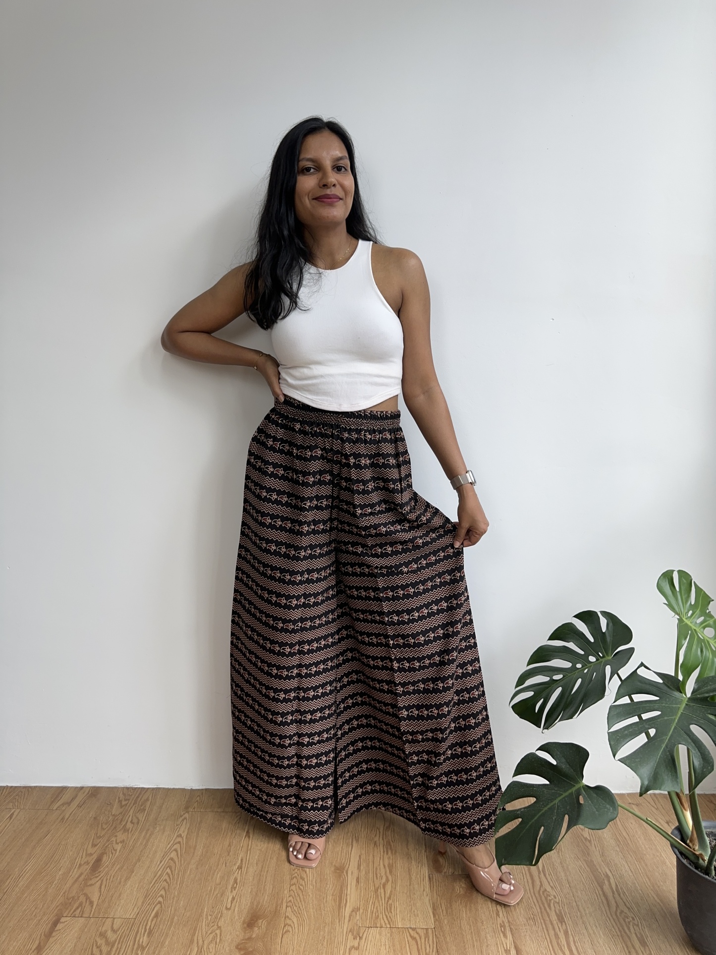 Flex Cotton Palazzo