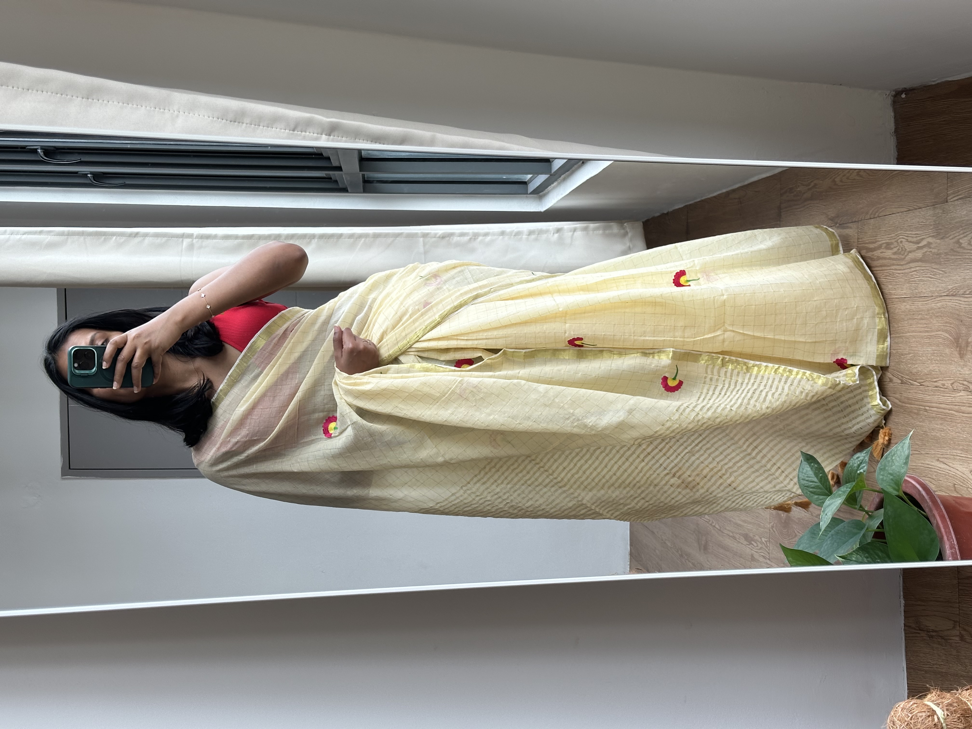 Mul Cotton Kerala Saree