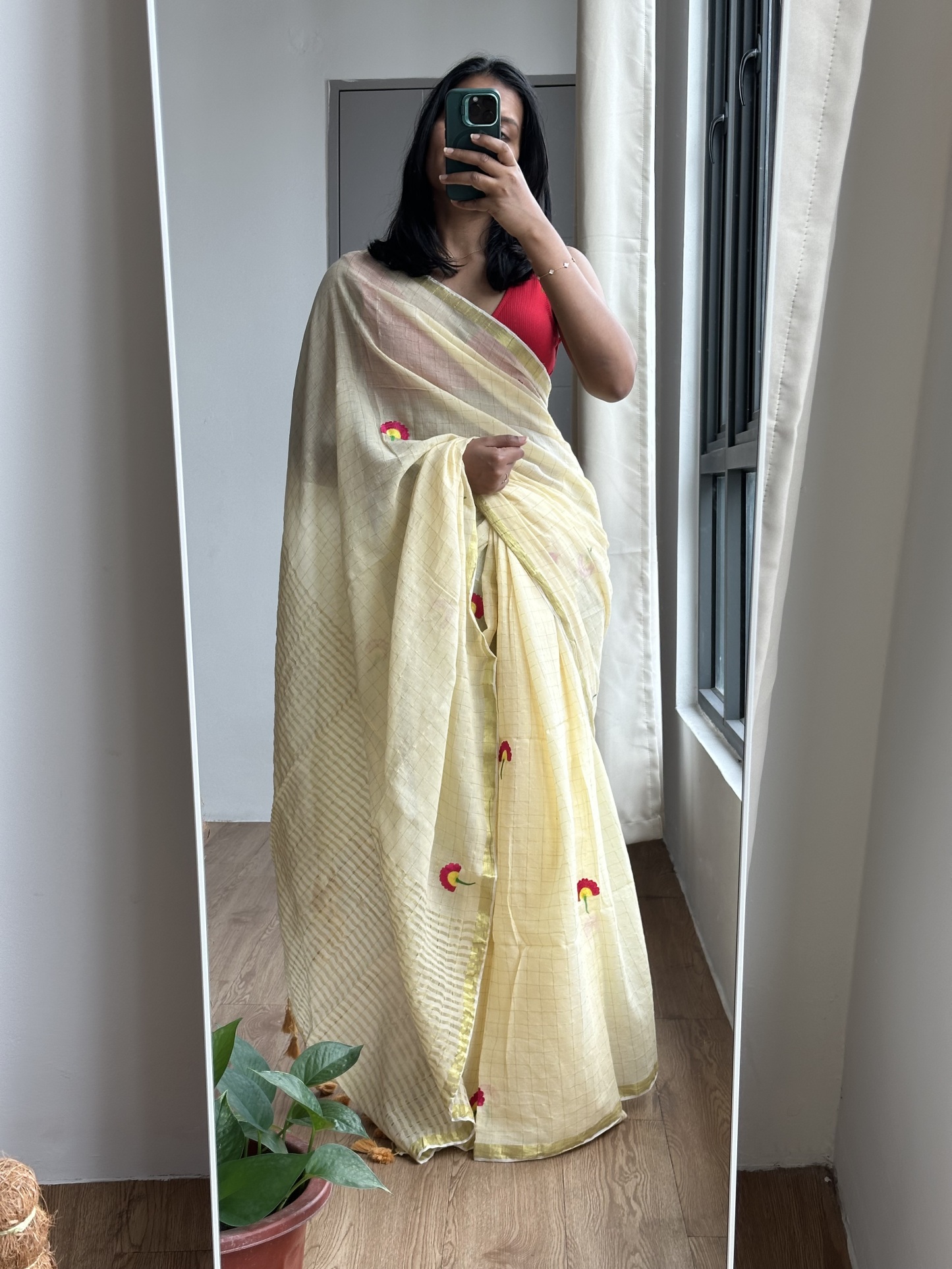 Mul Cotton Kerala Saree
