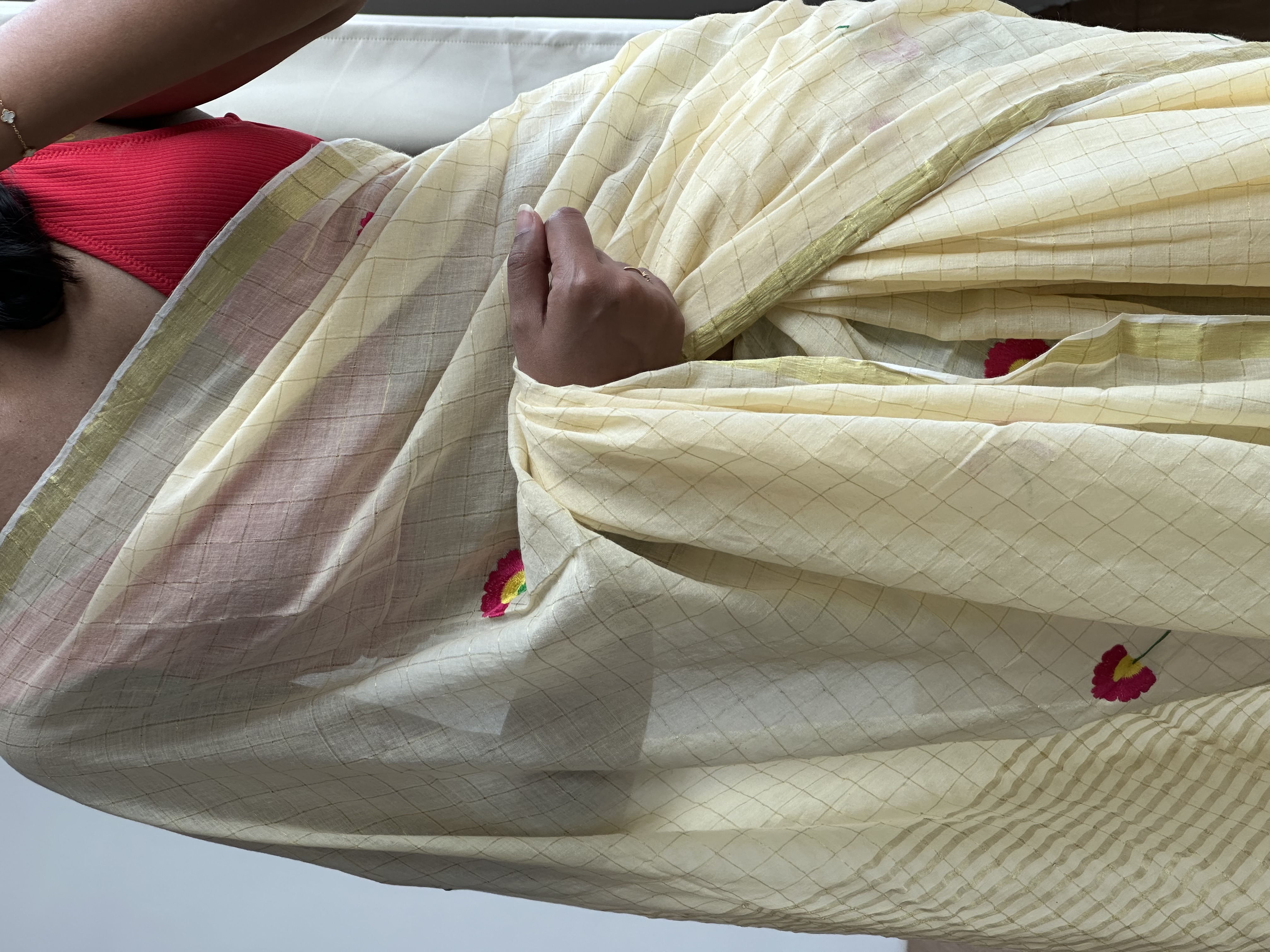 Mul Cotton Kerala Saree