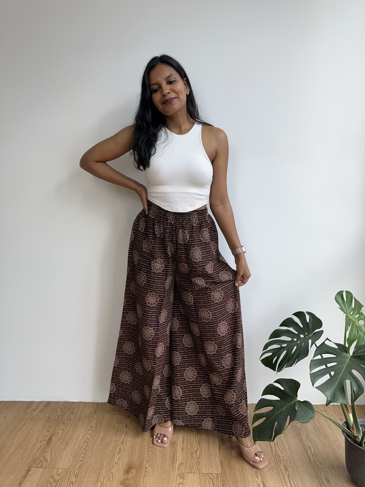 Flex Cotton Palazzo